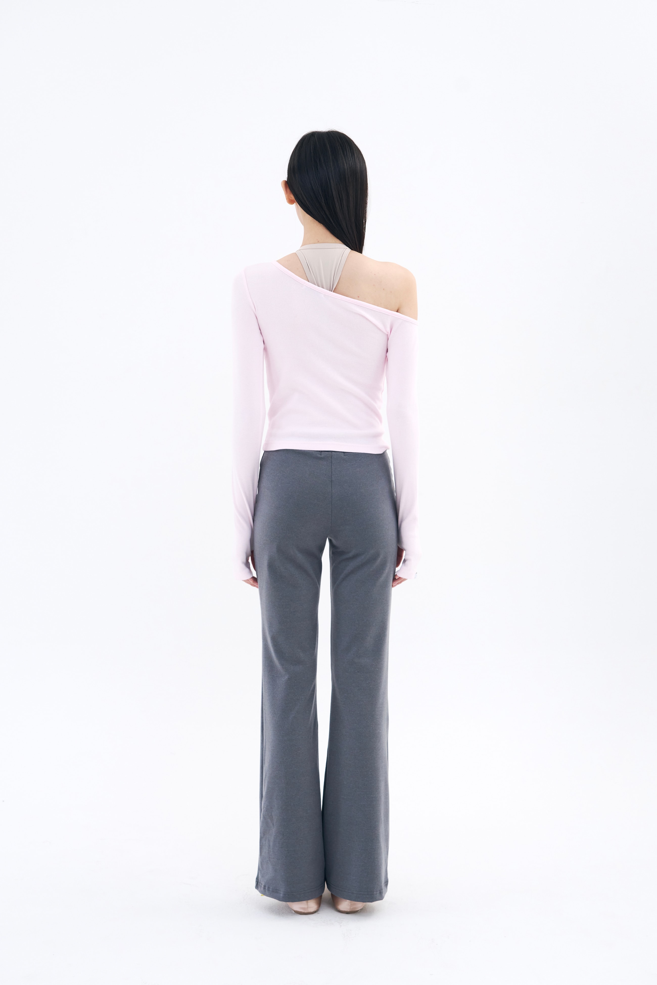 [3차 Reorder]Toitoi(toi)  Flared Pants _ Ash Melange