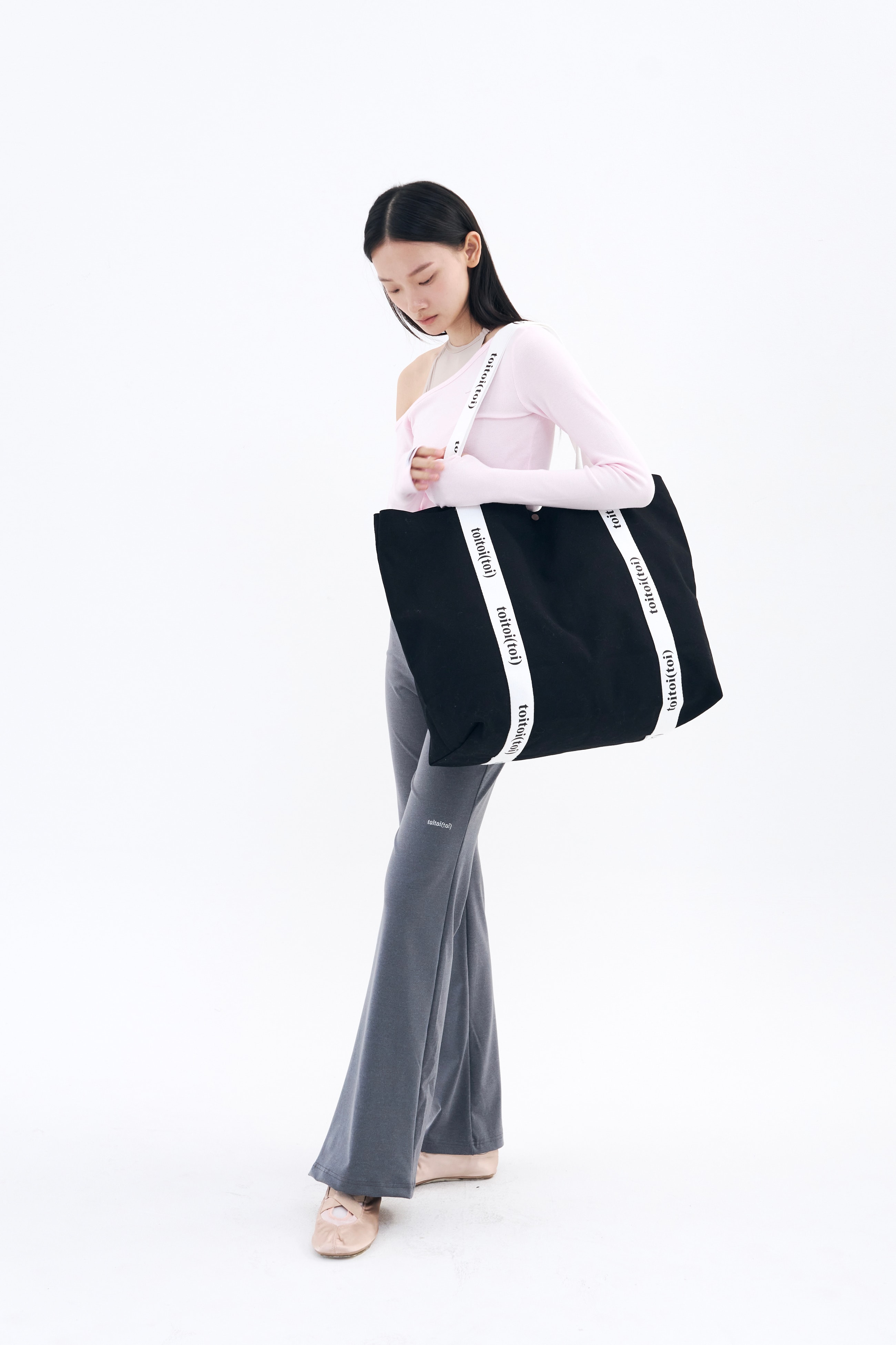 [3차 Reorder]Toitoi(toi)  Flared Pants _ Ash Melange