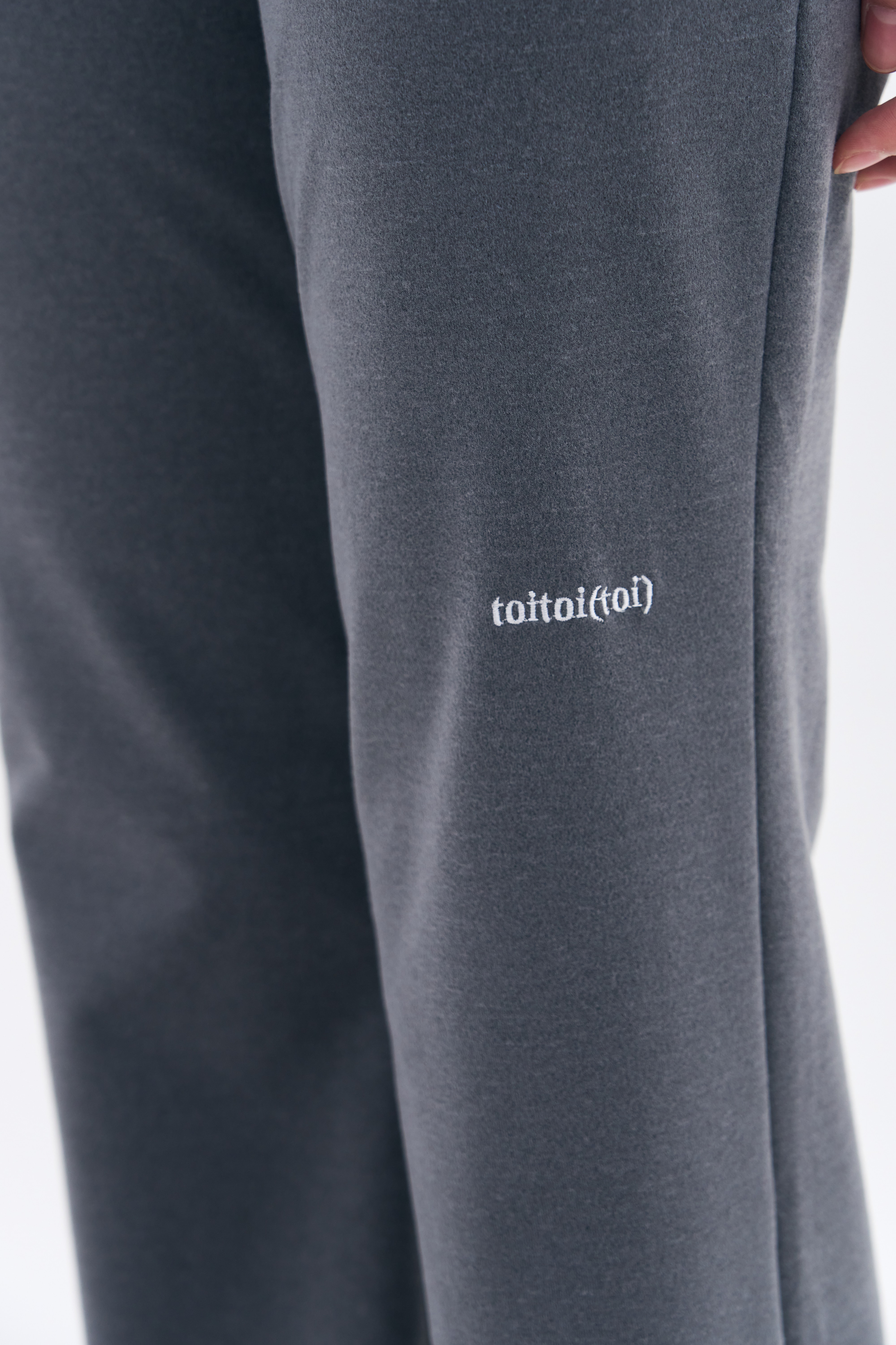 [3차 Reorder]Toitoi(toi)  Flared Pants _ Ash Melange