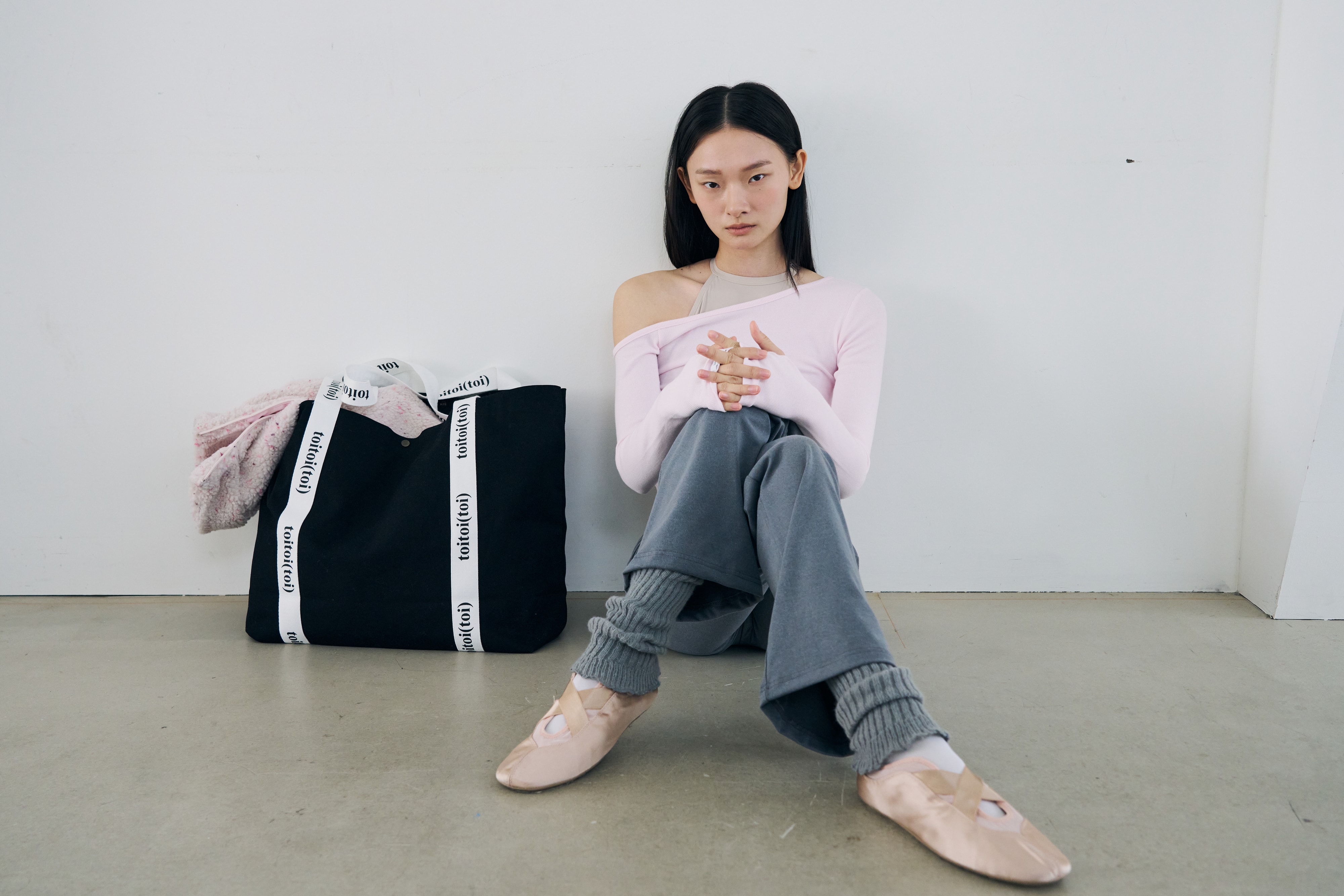 [3차 Reorder]Toitoi(toi)  Flared Pants _ Ash Melange