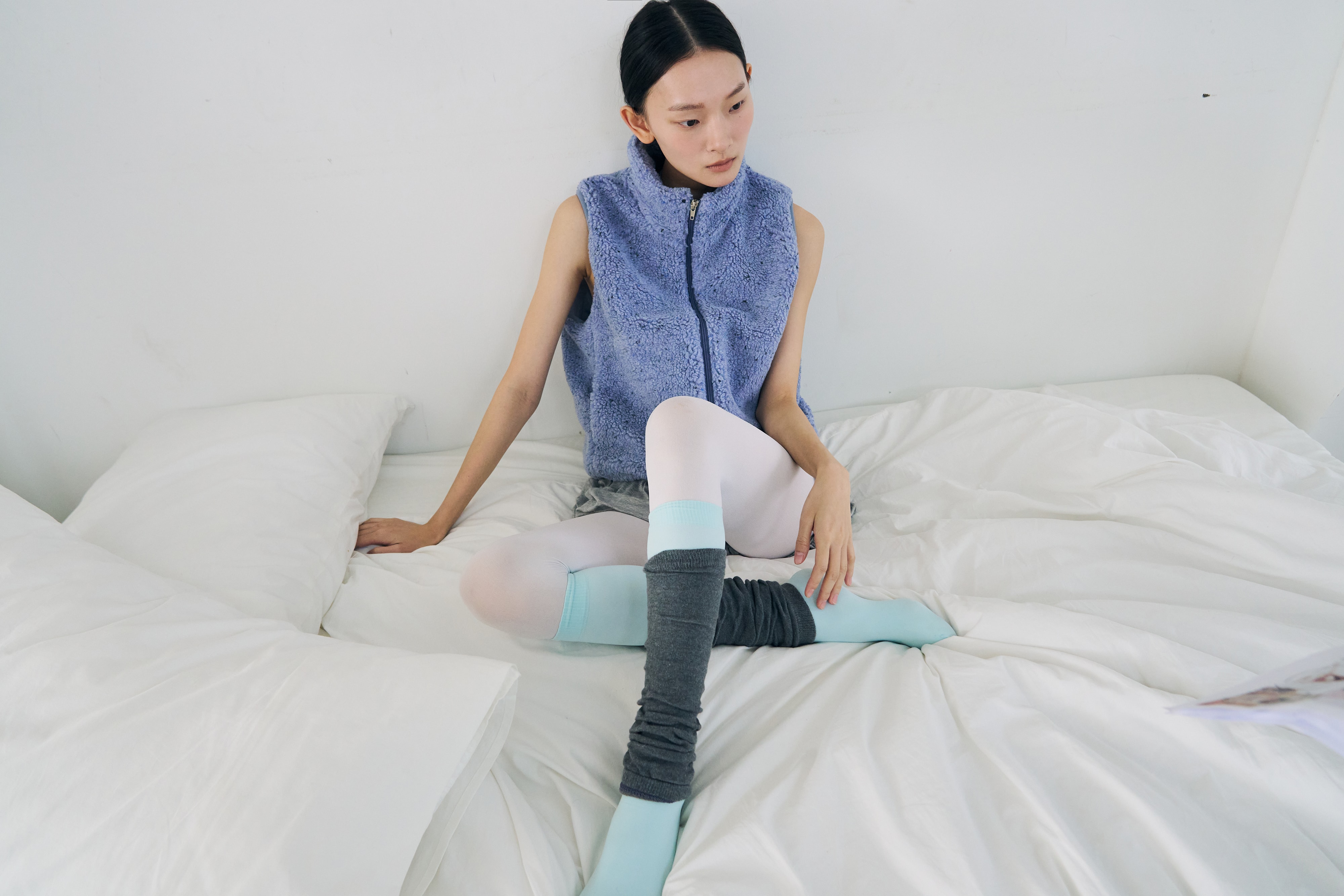 [2차 Reorder]Cloud Nepp Vest _ Soft Blue