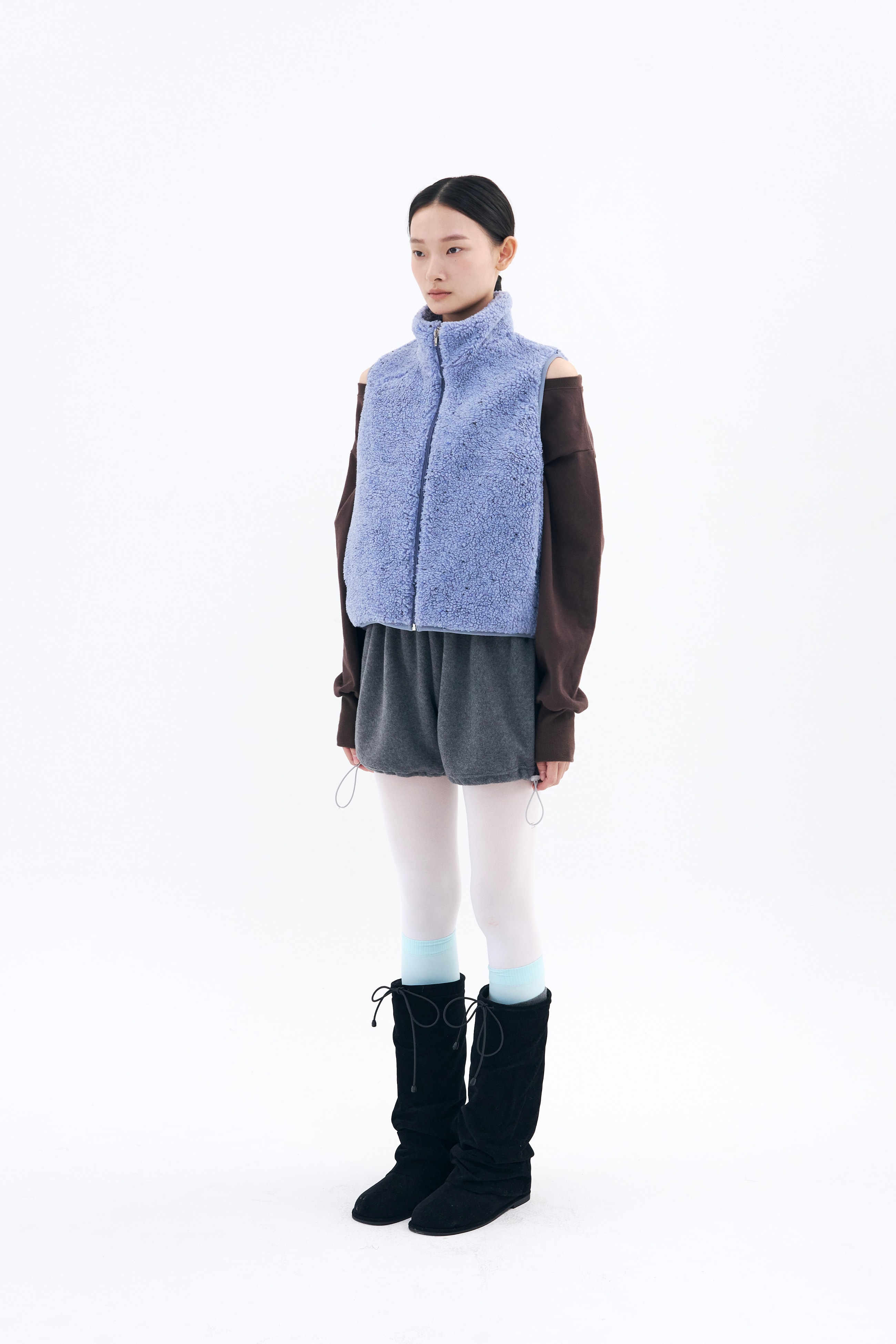 [2차 Reorder]Cloud Nepp Vest _ Soft Blue