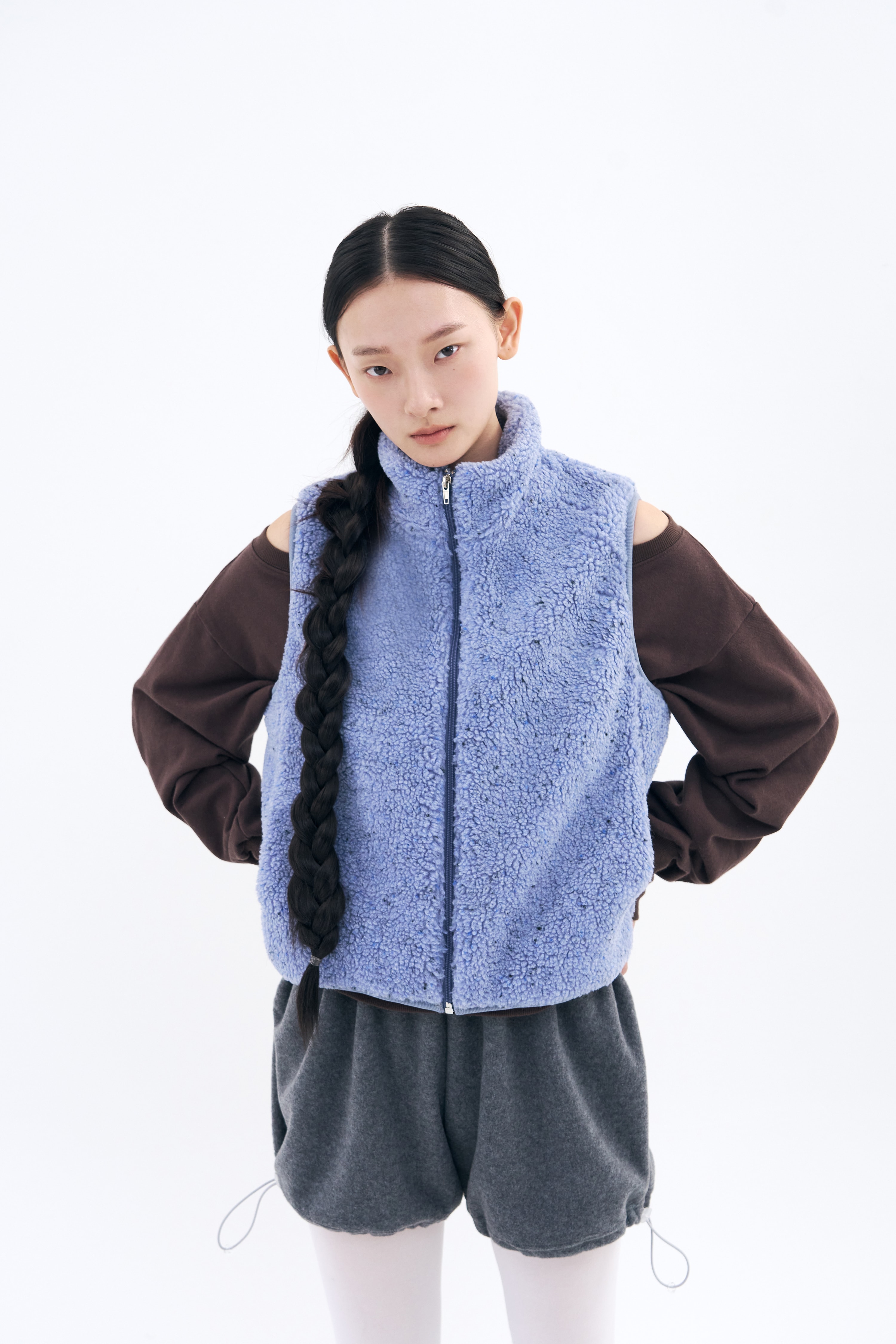 [2차 Reorder]Cloud Nepp Vest _ Soft Blue