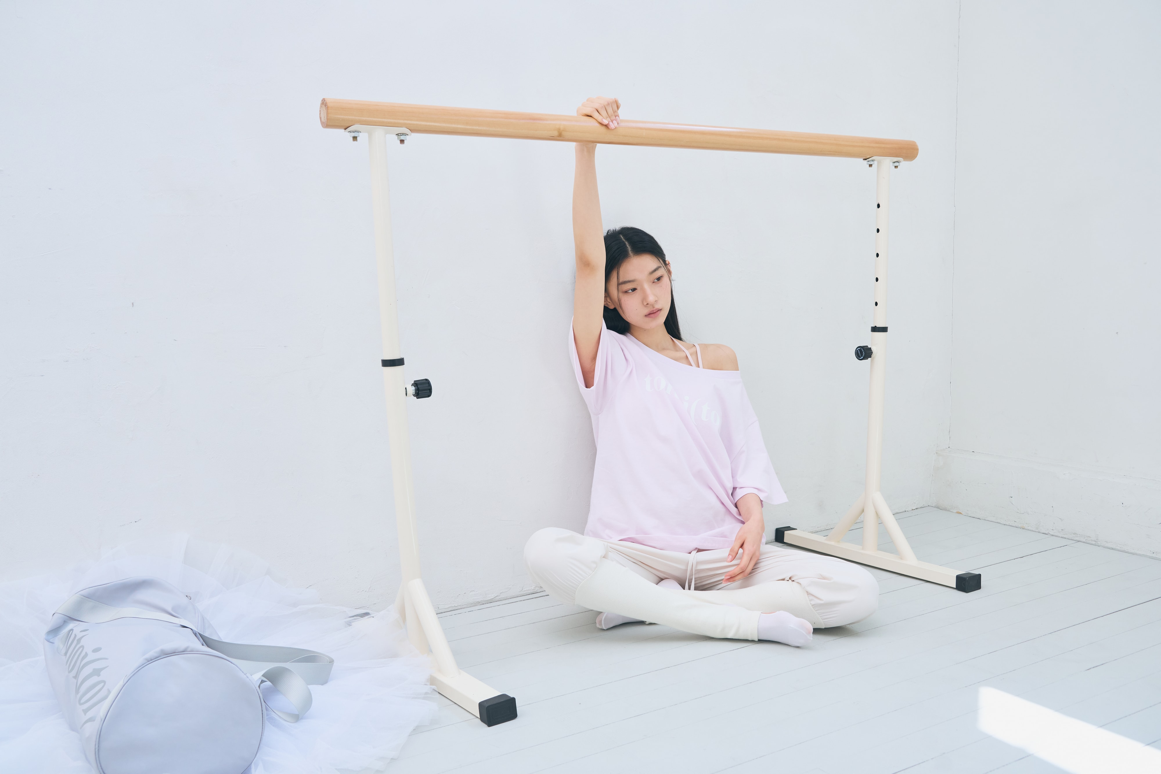 [4차 Reorder]Toitoi(toi) Drape Shoulder Tee _ Pale Pink