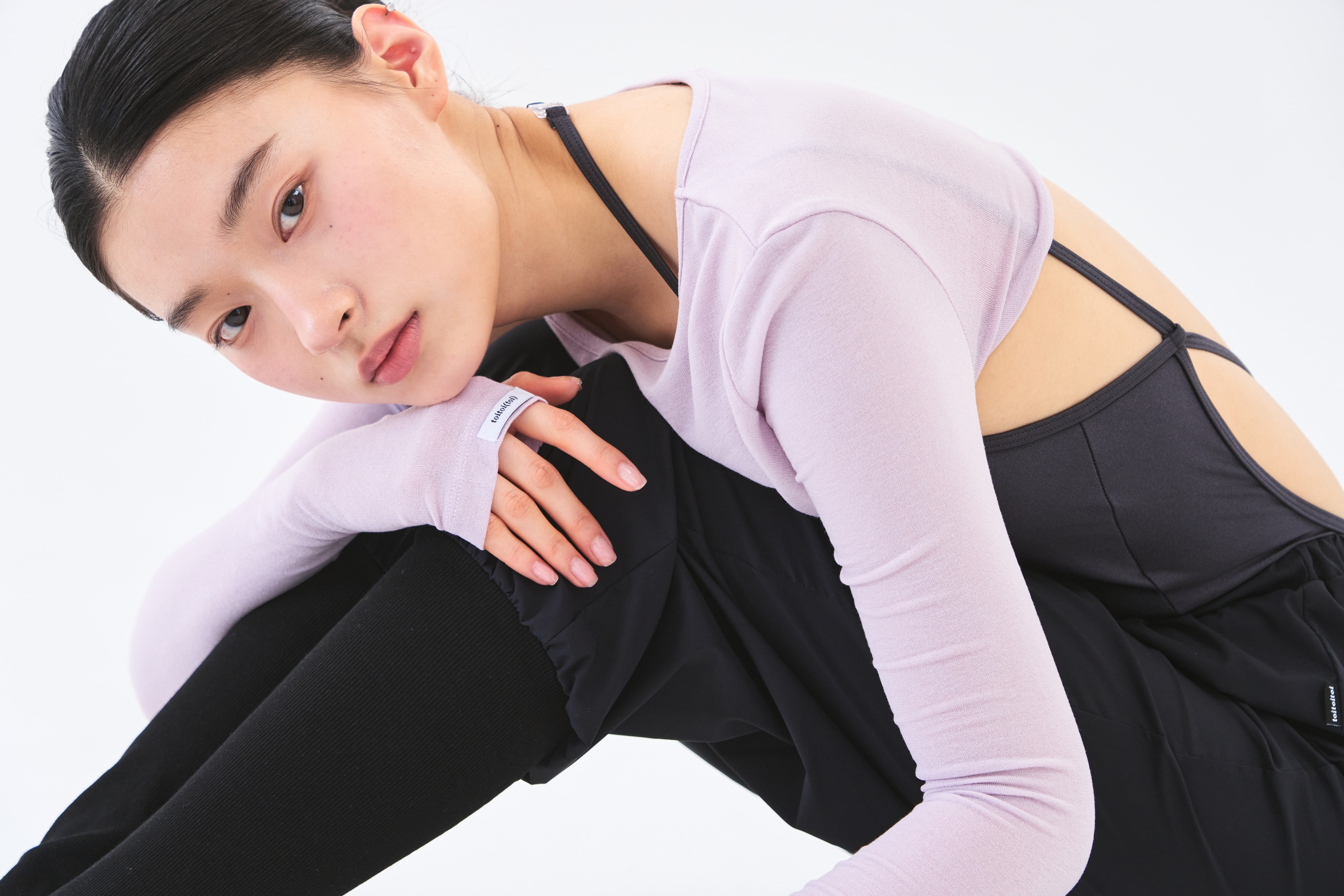 [Reorder]Contour Shrug _ Muted Lavender