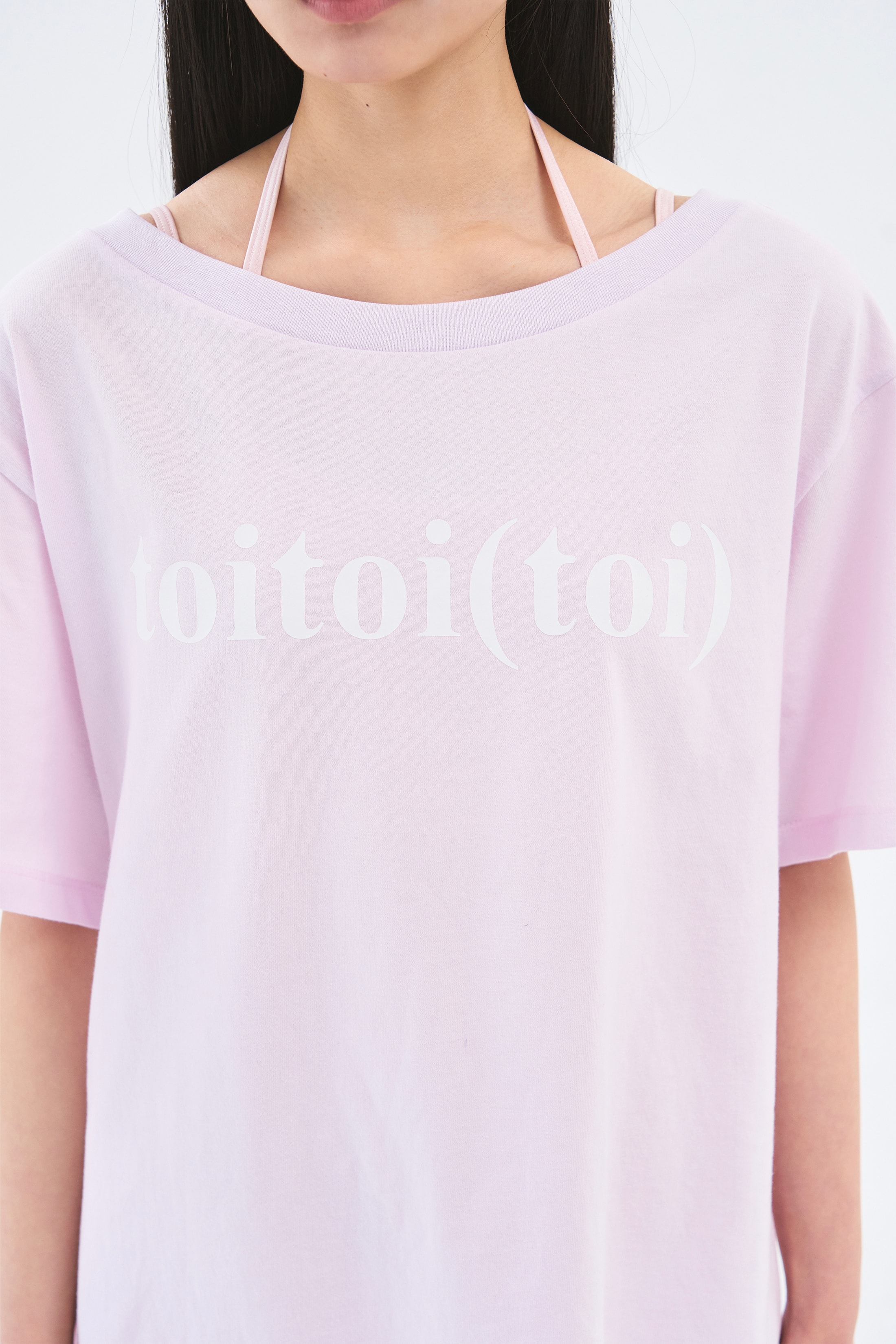 [4차 Reorder]Toitoi(toi) Drape Shoulder Tee _ Pale Pink