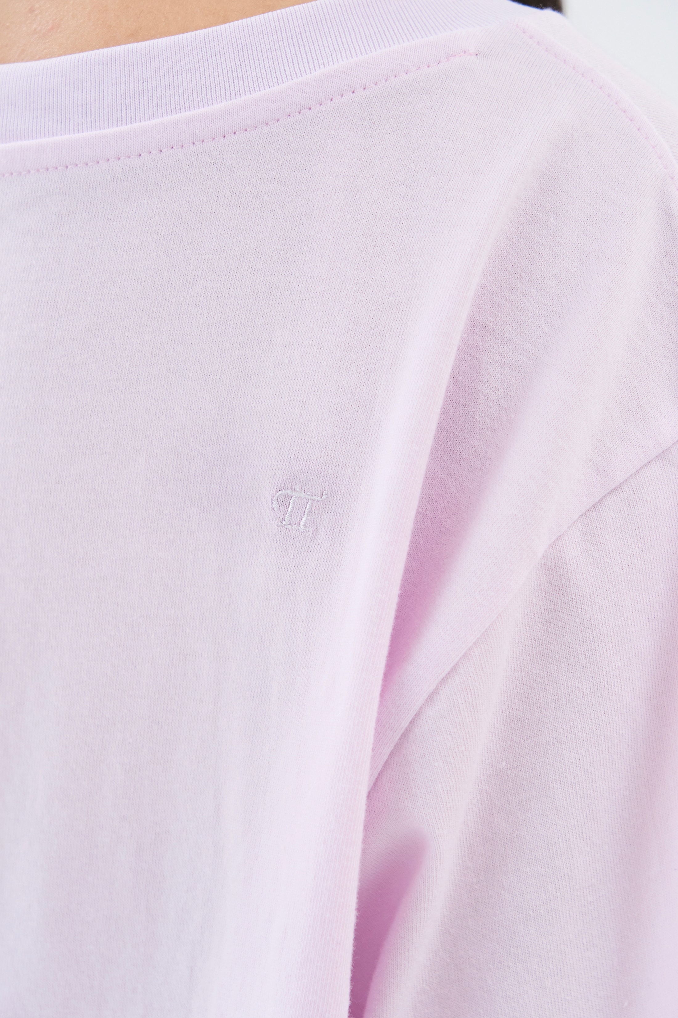 [4차 Reorder]Toitoi(toi) Drape Shoulder Tee _ Pale Pink