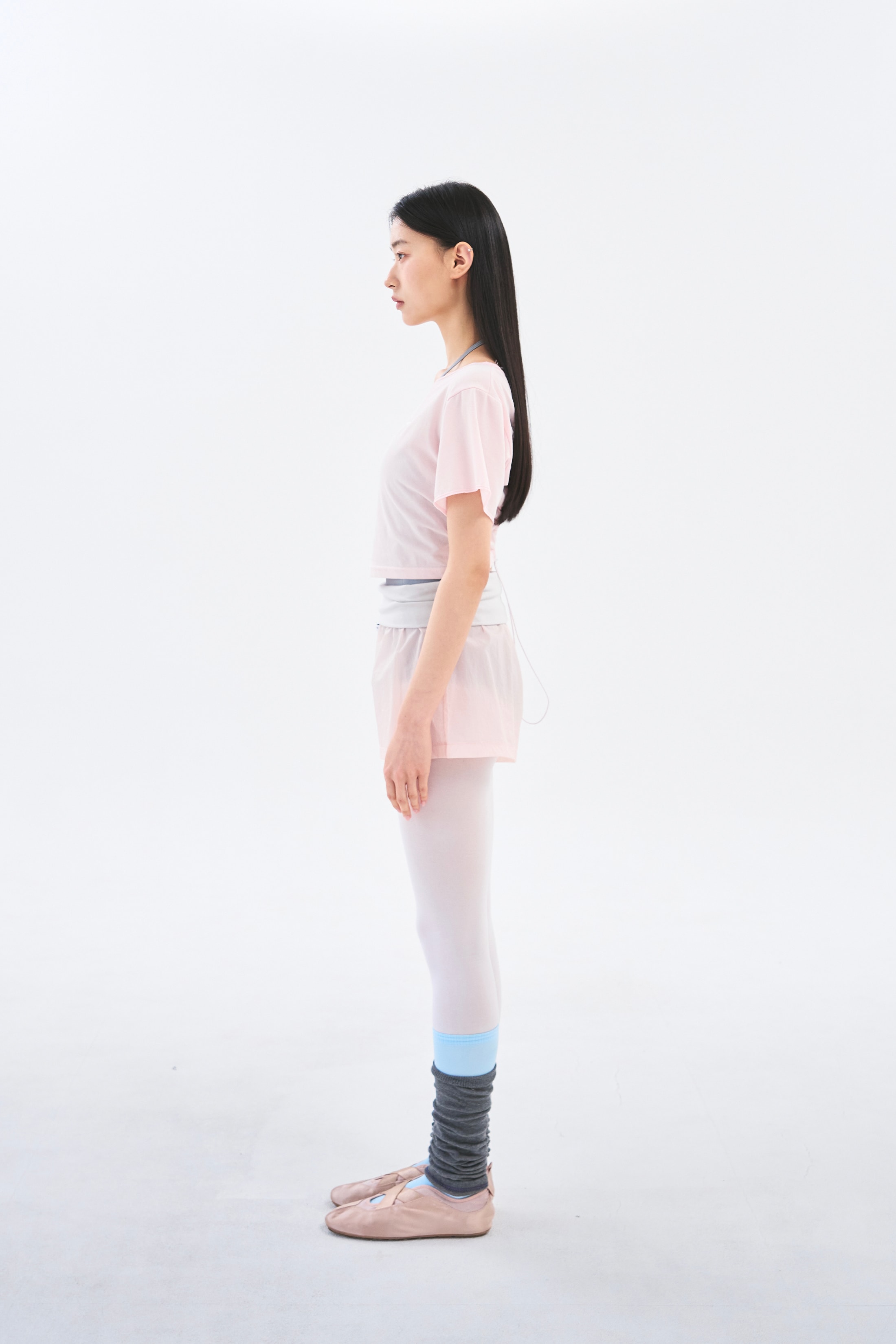 [4차 Reorder]Circle Back Crop Tee _ Peach Pink