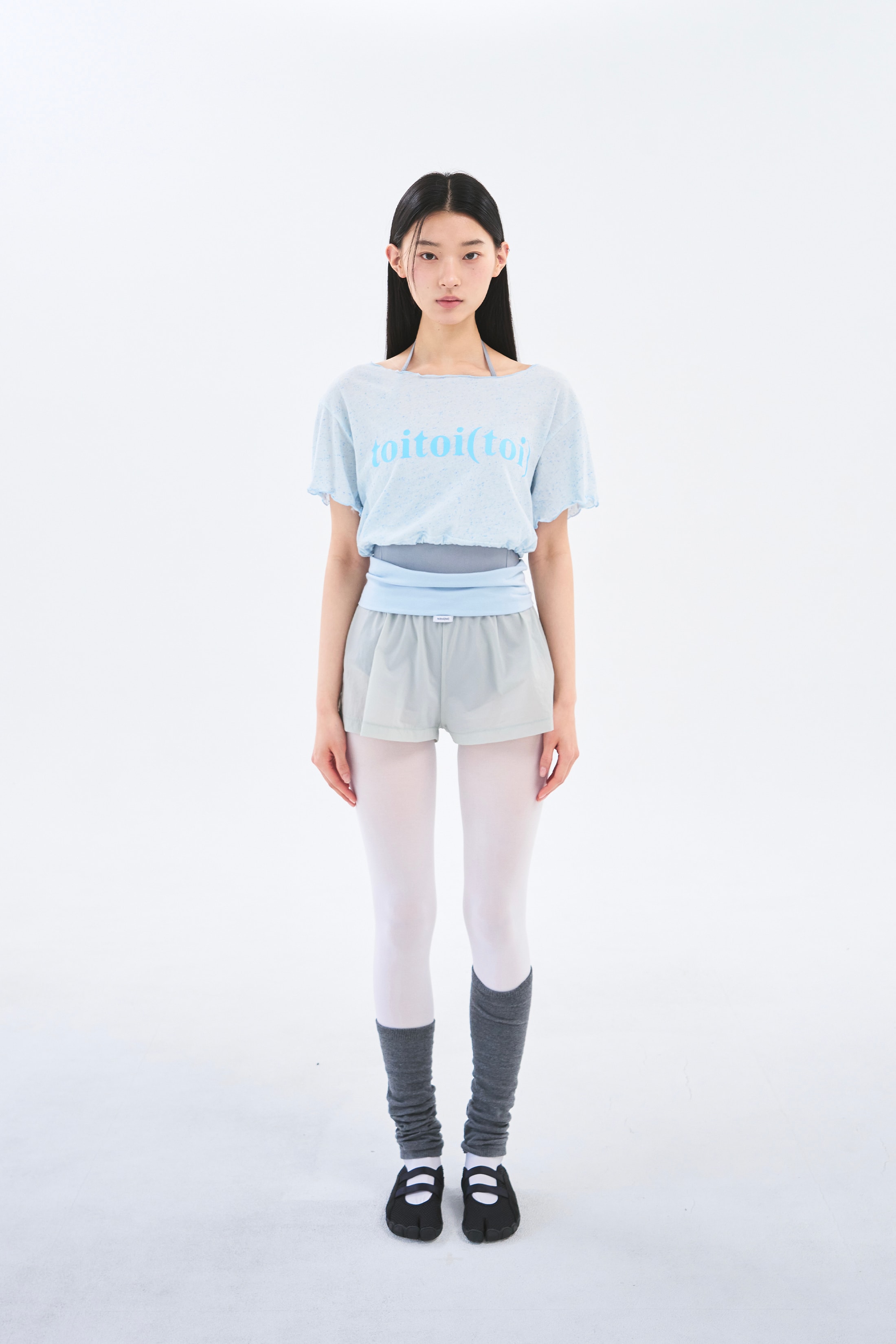 [4차 Reorder]Sparkling Crop Tee _ Sugar Blue