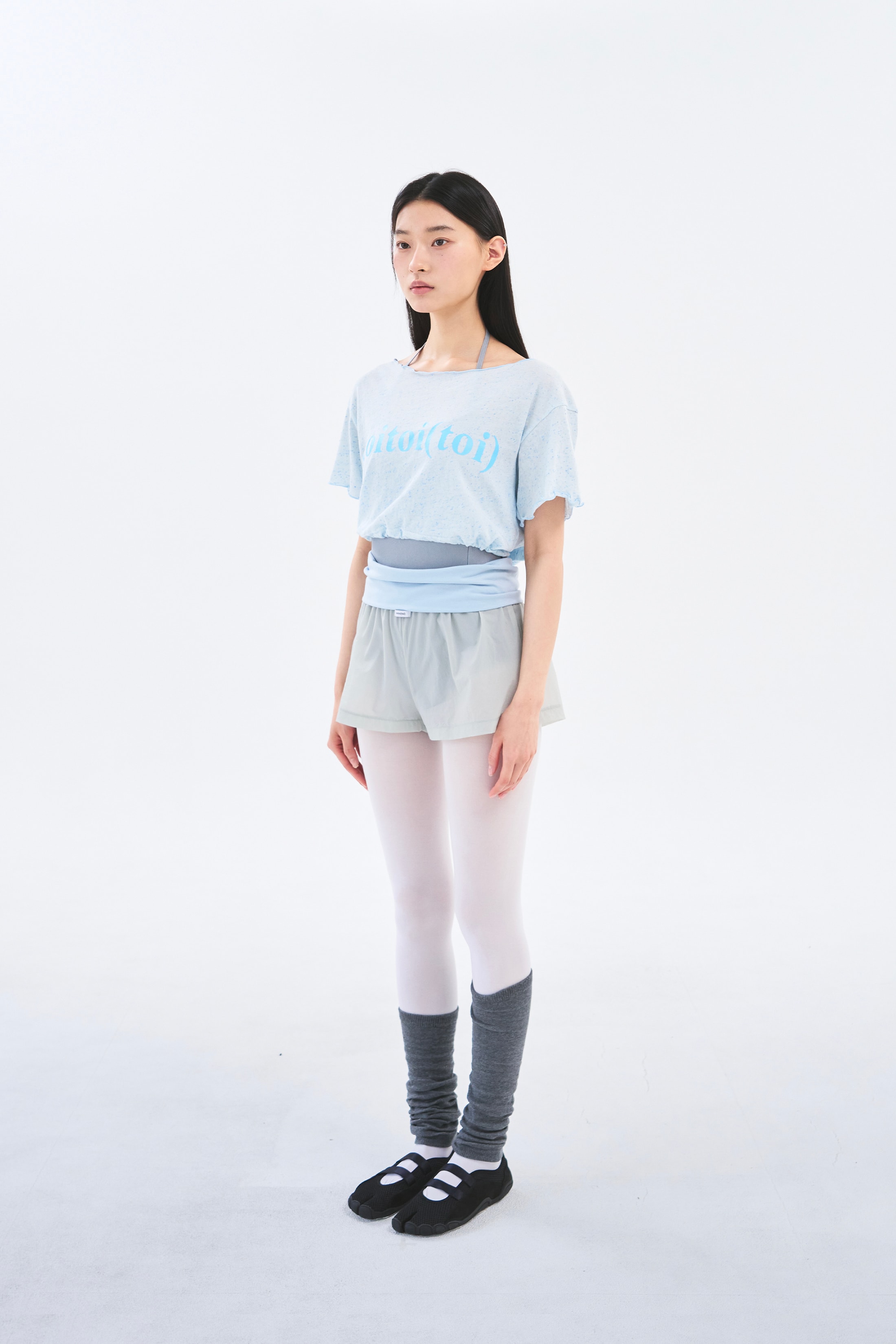 [4차 Reorder]Sparkling Crop Tee _ Sugar Blue