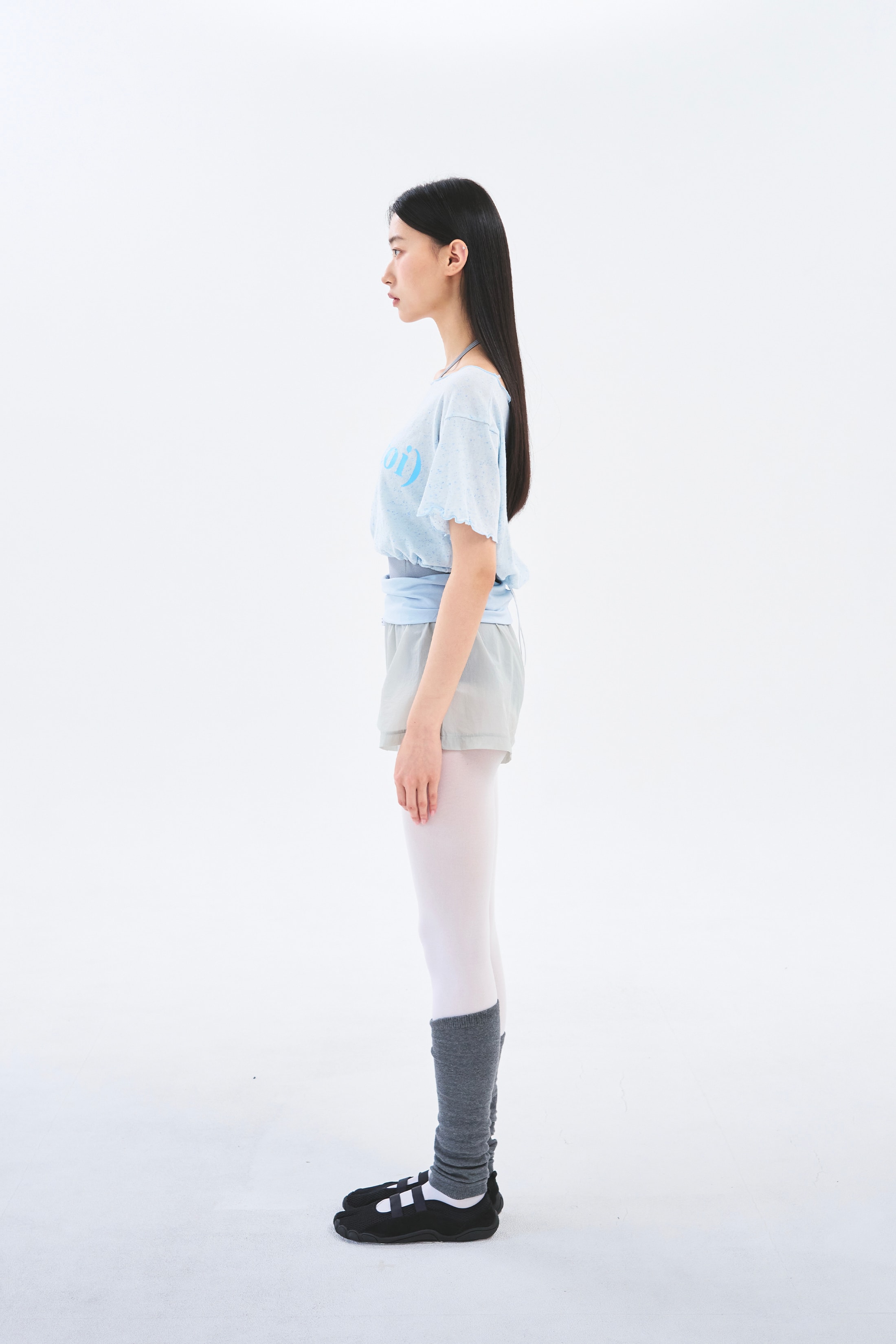 [4차 Reorder]Sparkling Crop Tee _ Sugar Blue
