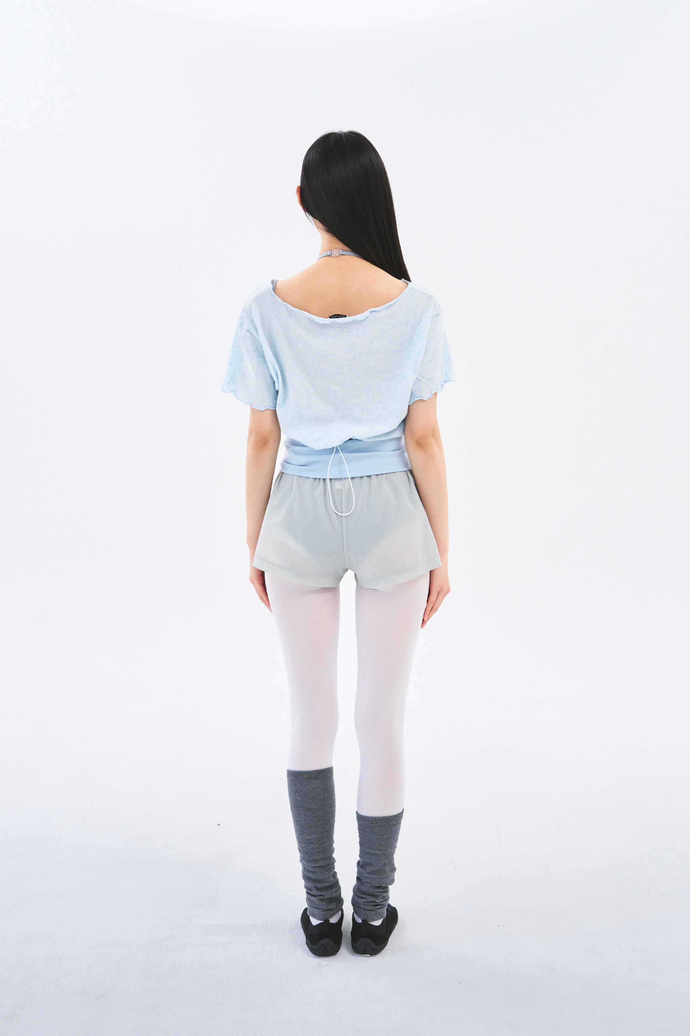 [4차 Reorder]Sparkling Crop Tee _ Sugar Blue