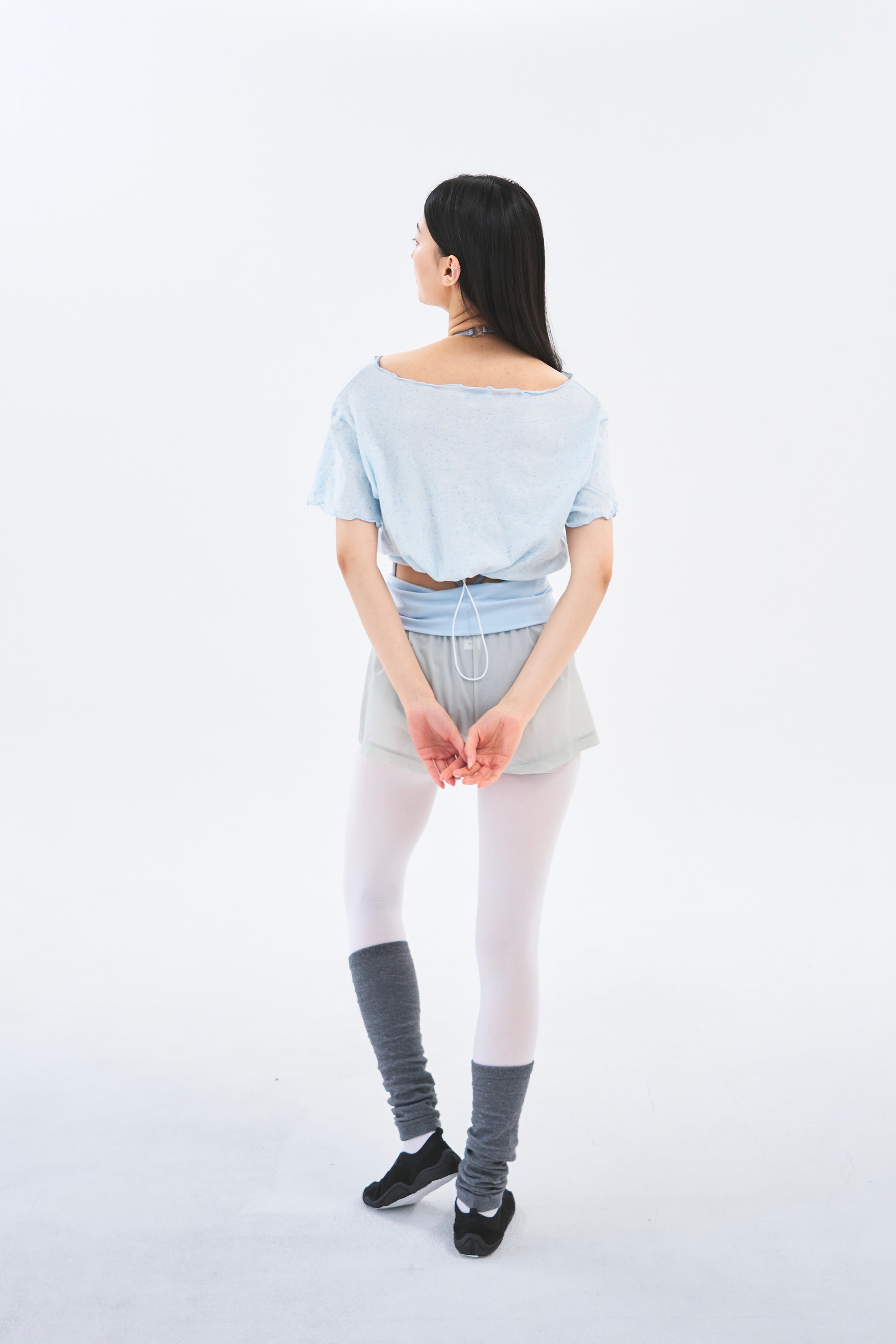 [4차 Reorder]Sparkling Crop Tee _ Sugar Blue