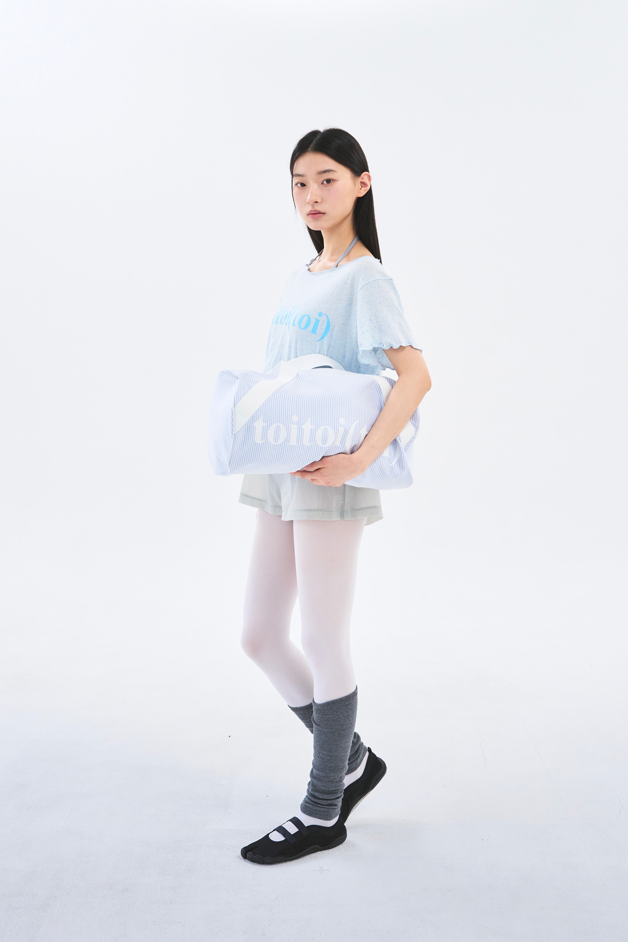 [4차 Reorder]Sparkling Crop Tee _ Sugar Blue