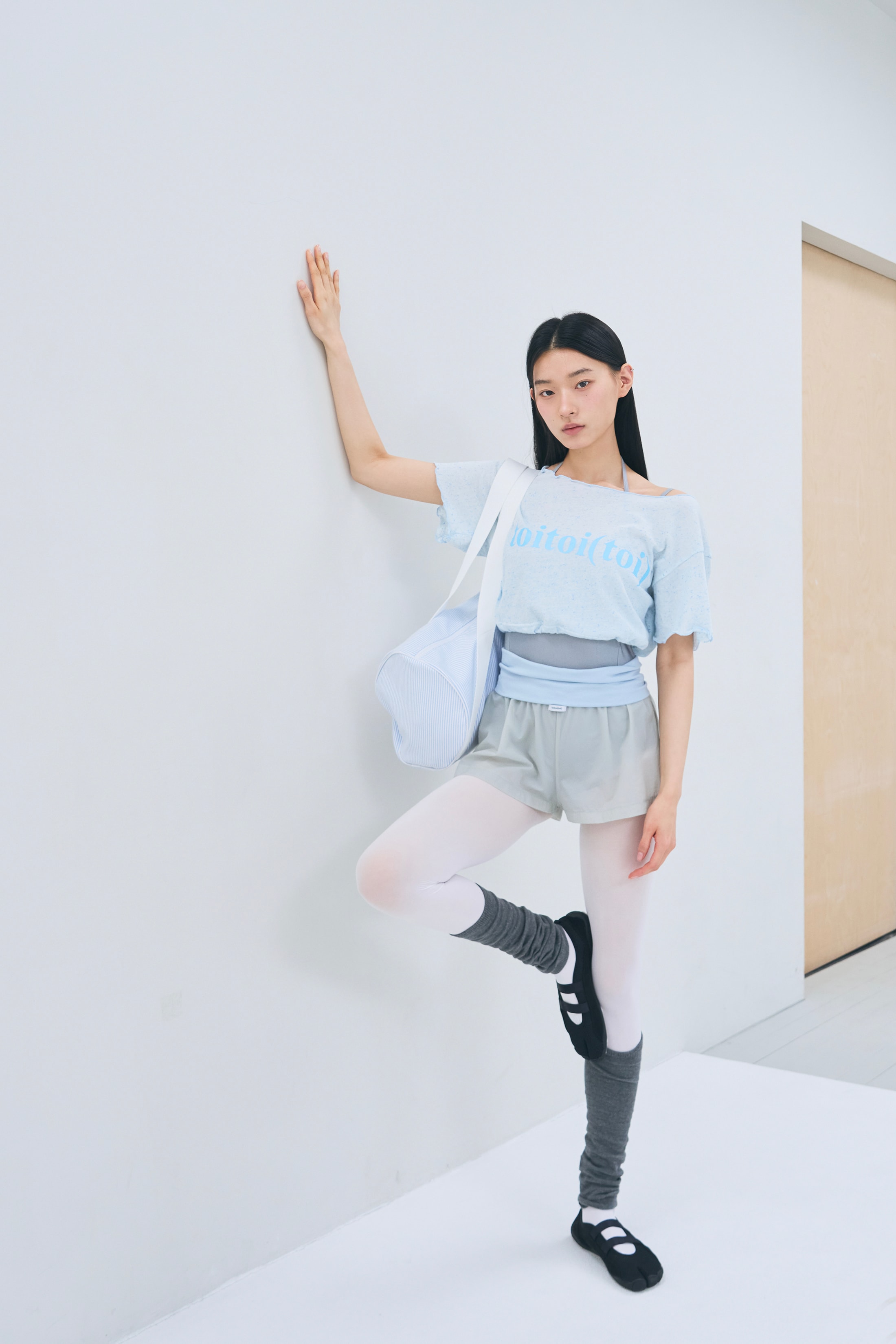 [8차 Reorder|9월2주차 순차발송]Contrast Sheer Shorts _ Sky Blue/Moss Grey