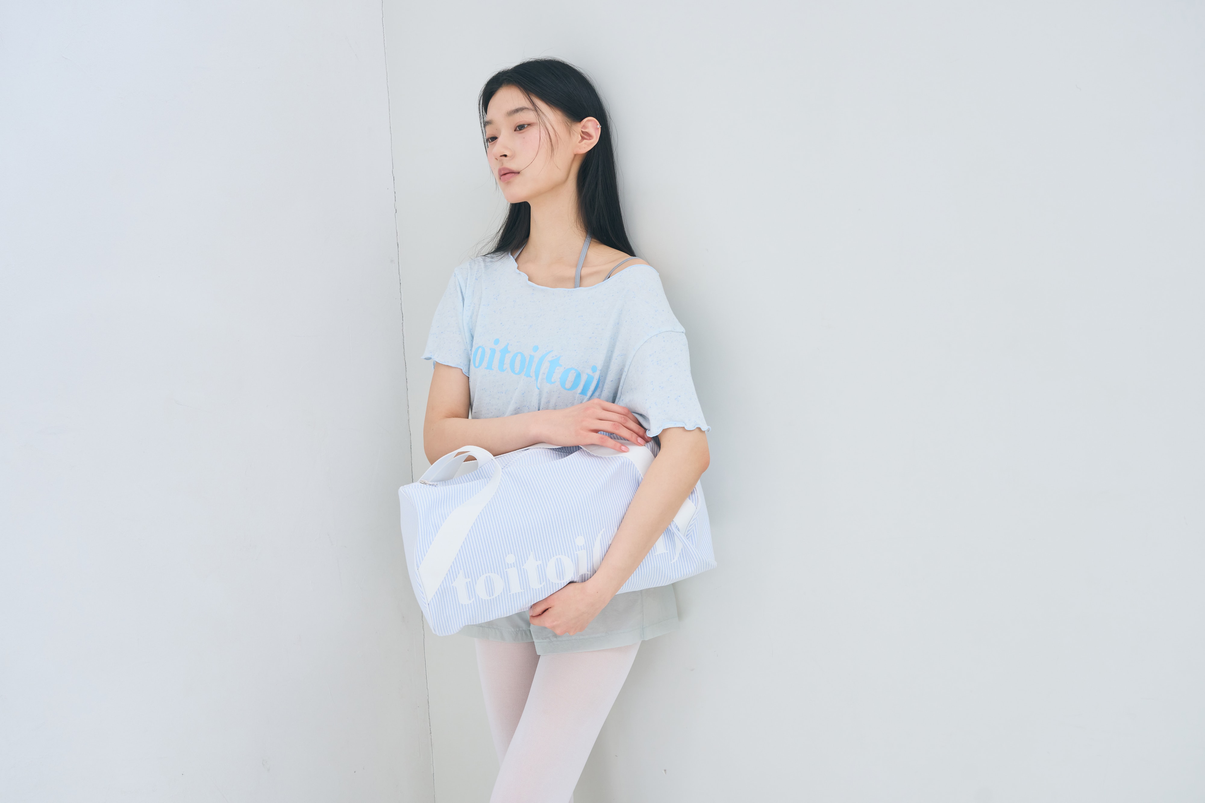 [4차 Reorder]Sparkling Crop Tee _ Sugar Blue