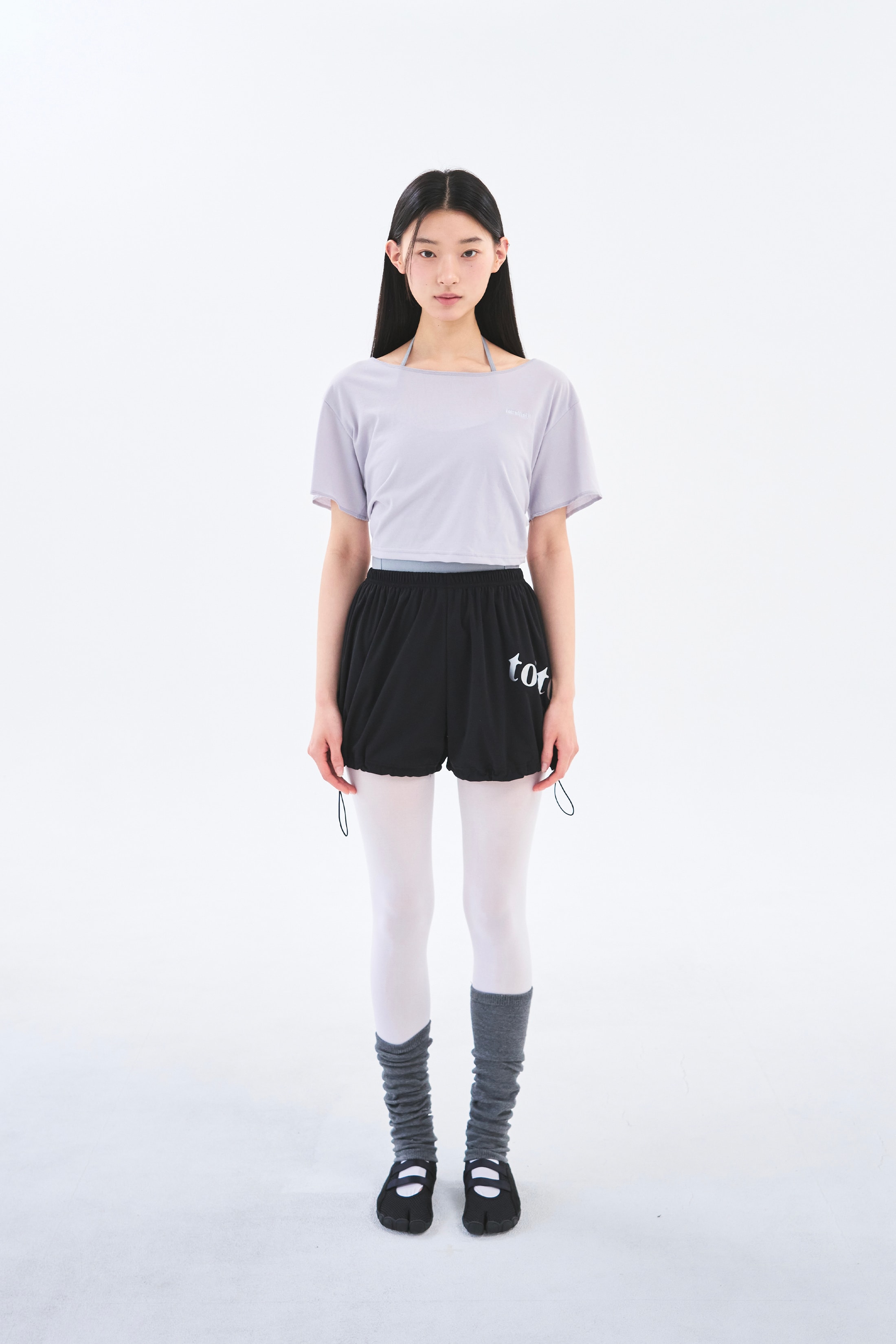 [2차 Reorder]Toitoi(toi) Logo Warm-up Shorts _ Black