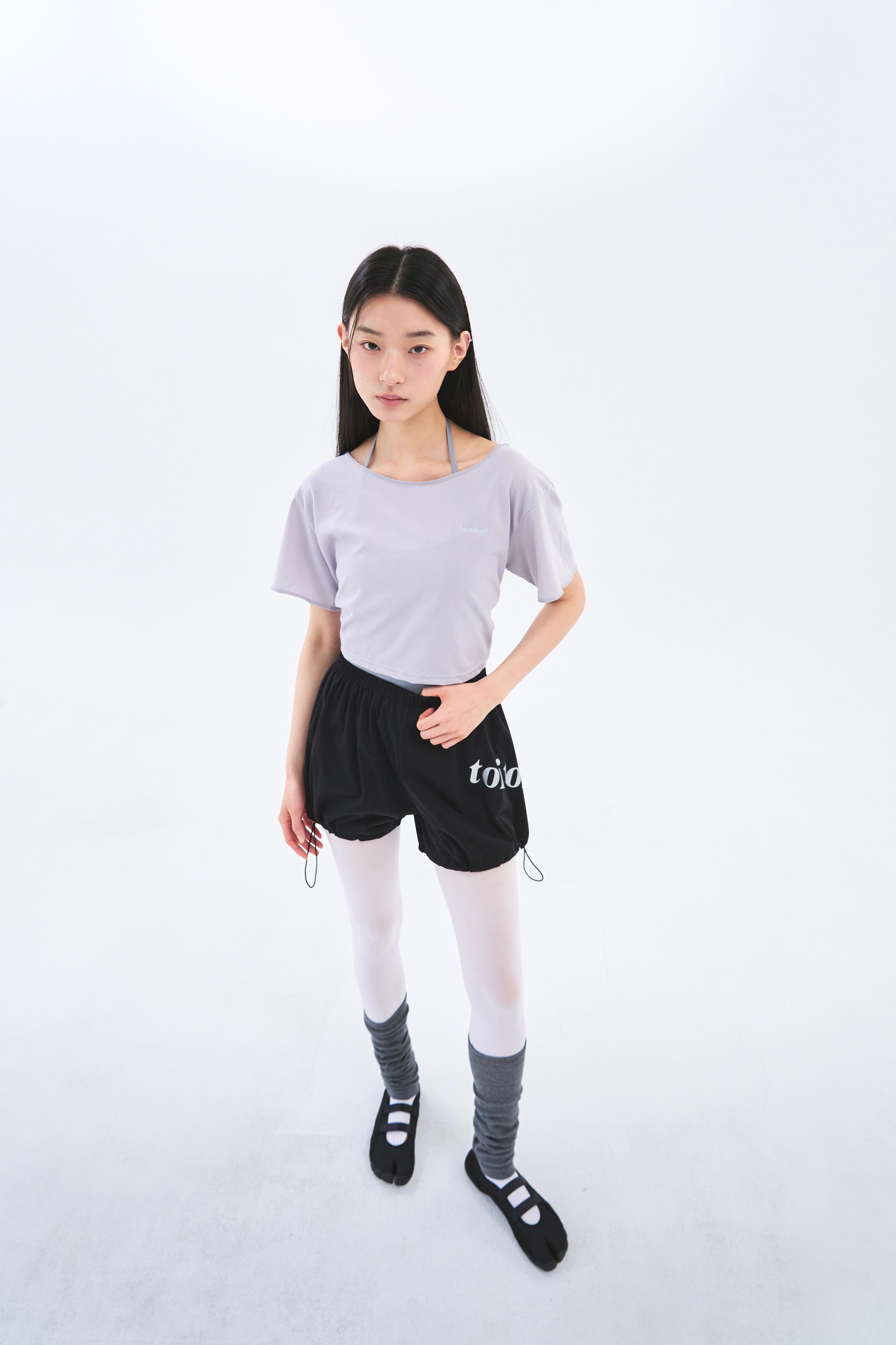 [2차 Reorder]Toitoi(toi) Logo Warm-up Shorts _ Black