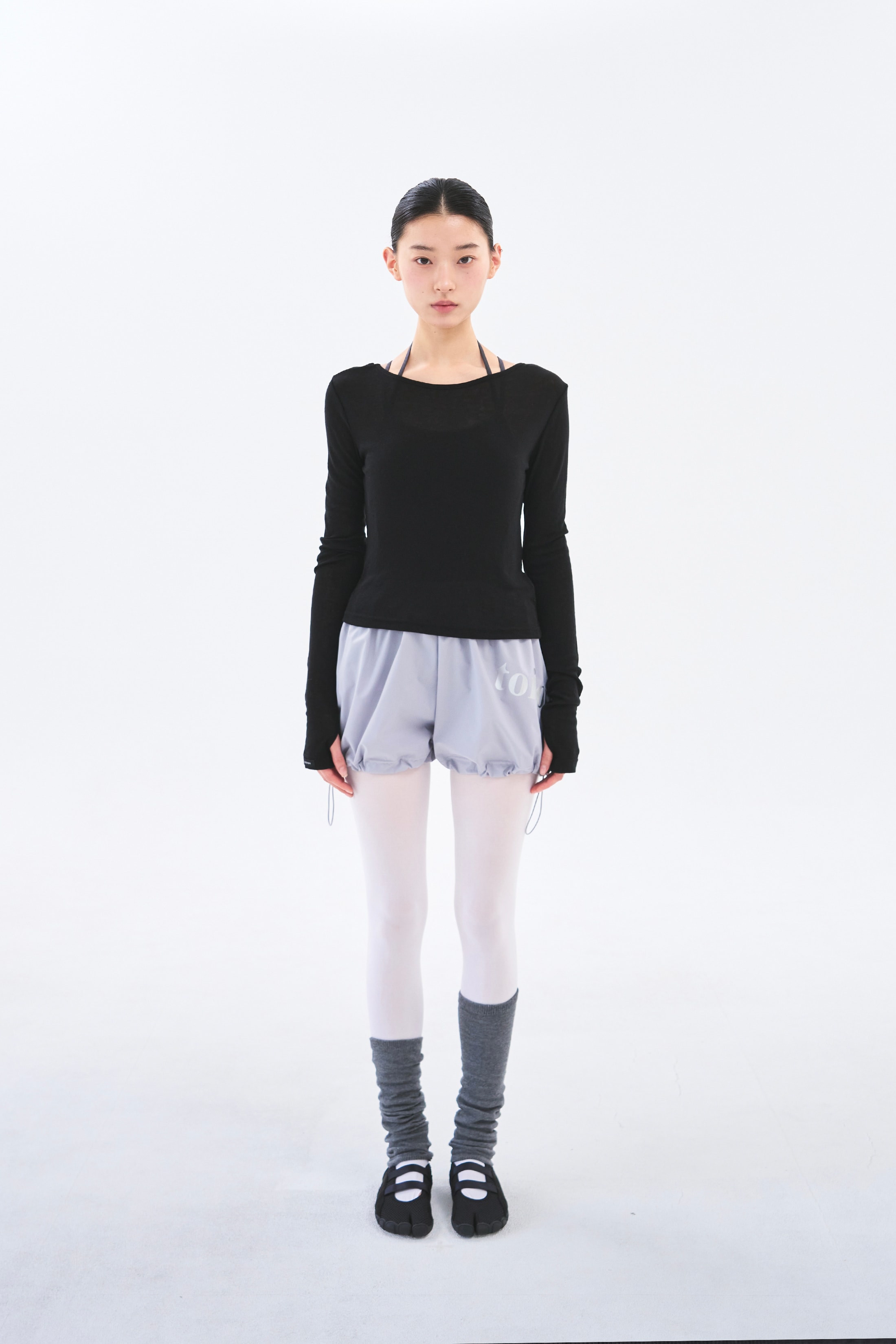 [2차 Reorder]Twist Back Tee _ Black