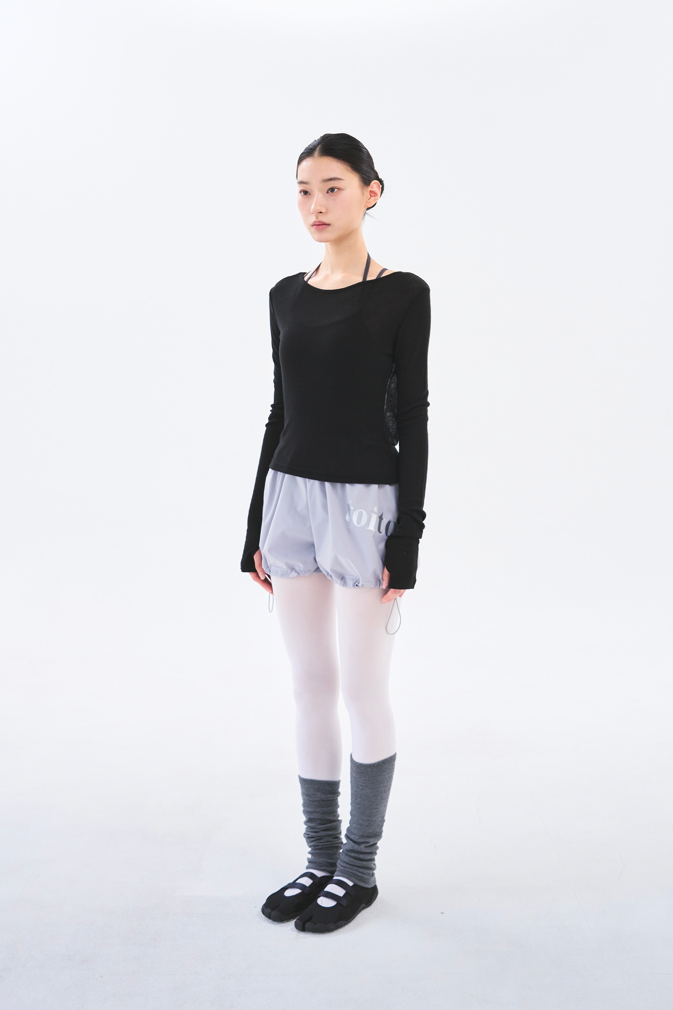 [2차 Reorder]Twist Back Tee _ Black