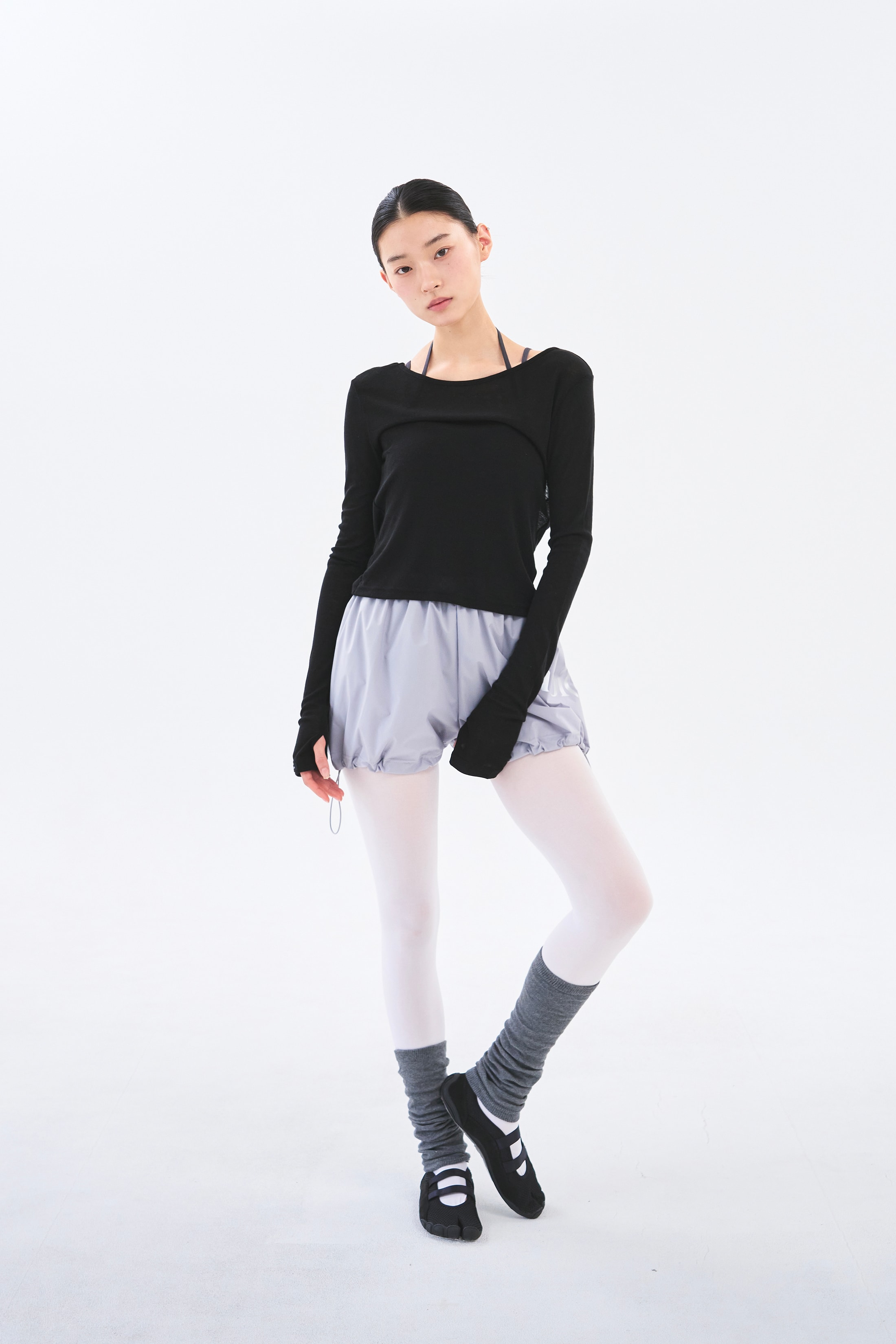 [2차 Reorder]Twist Back Tee _ Black
