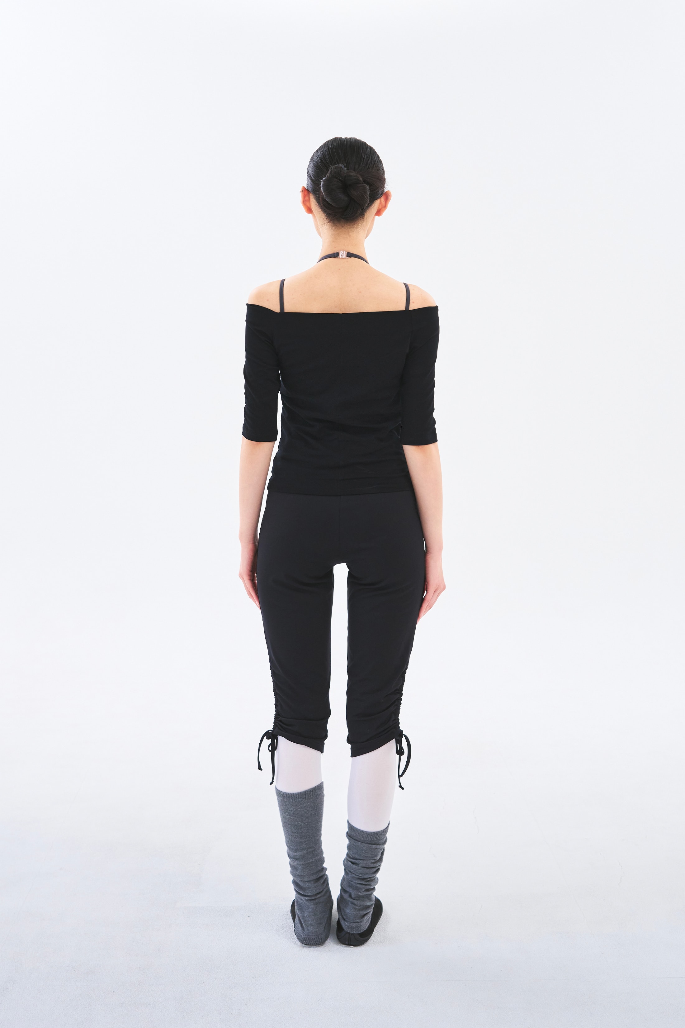 [4차 Reorder]Off Shoulder Tee _ Black