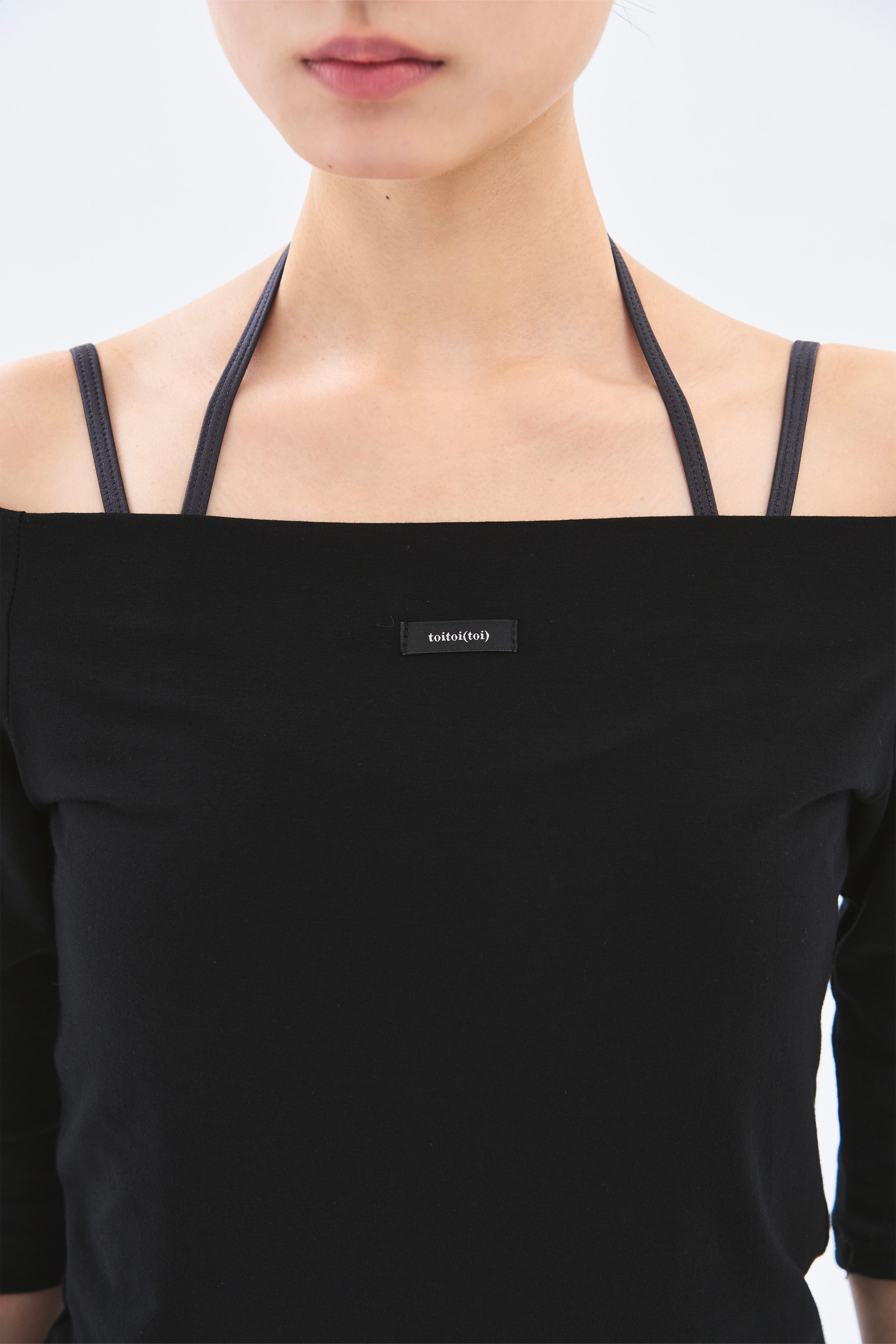[4차 Reorder]Off Shoulder Tee _ Black