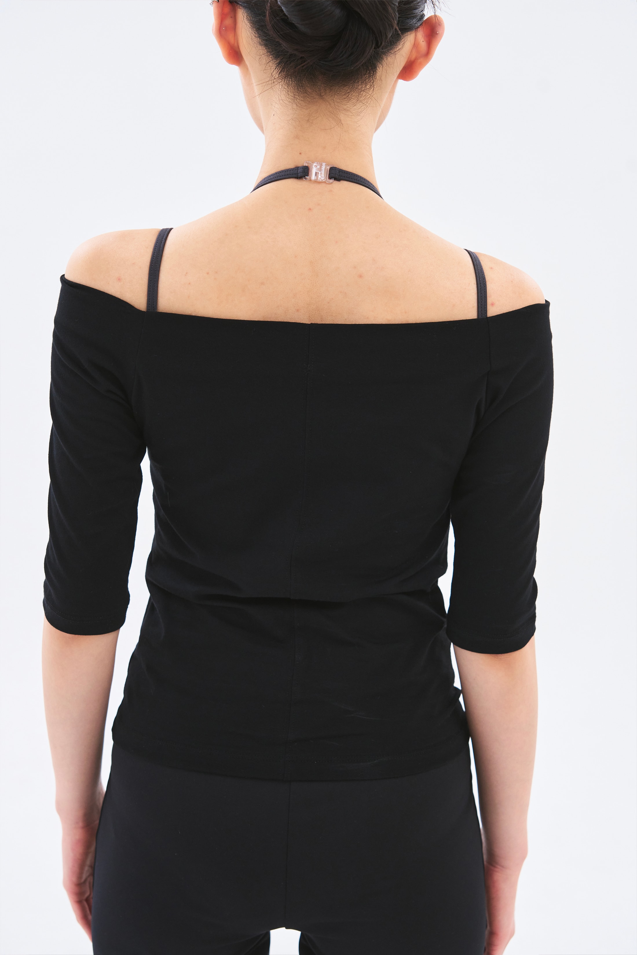 [4차 Reorder]Off Shoulder Tee _ Black