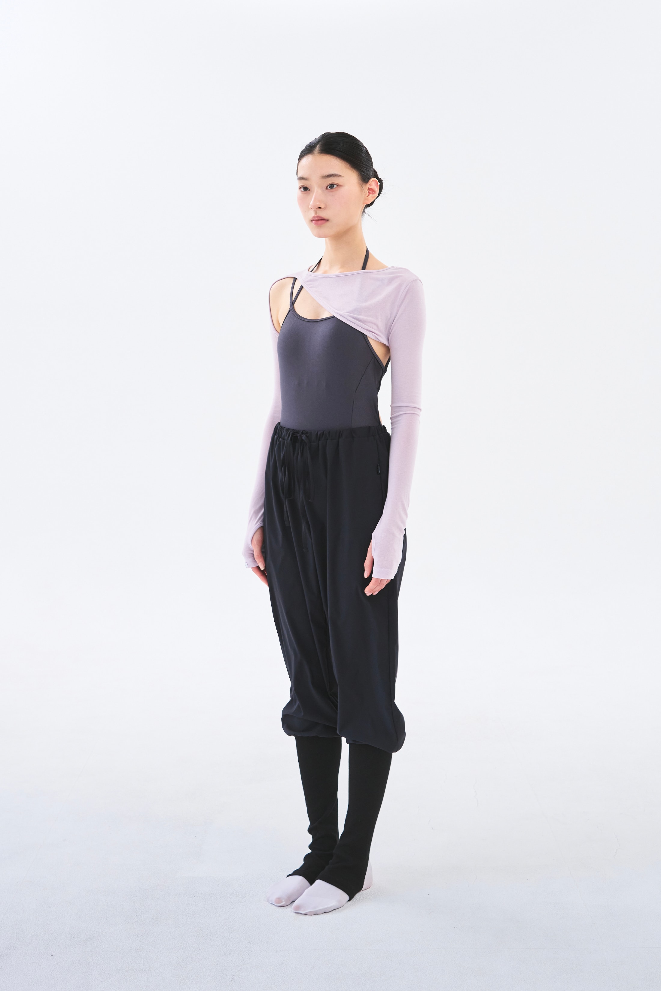 [Reorder]Contour Shrug _ Muted Lavender
