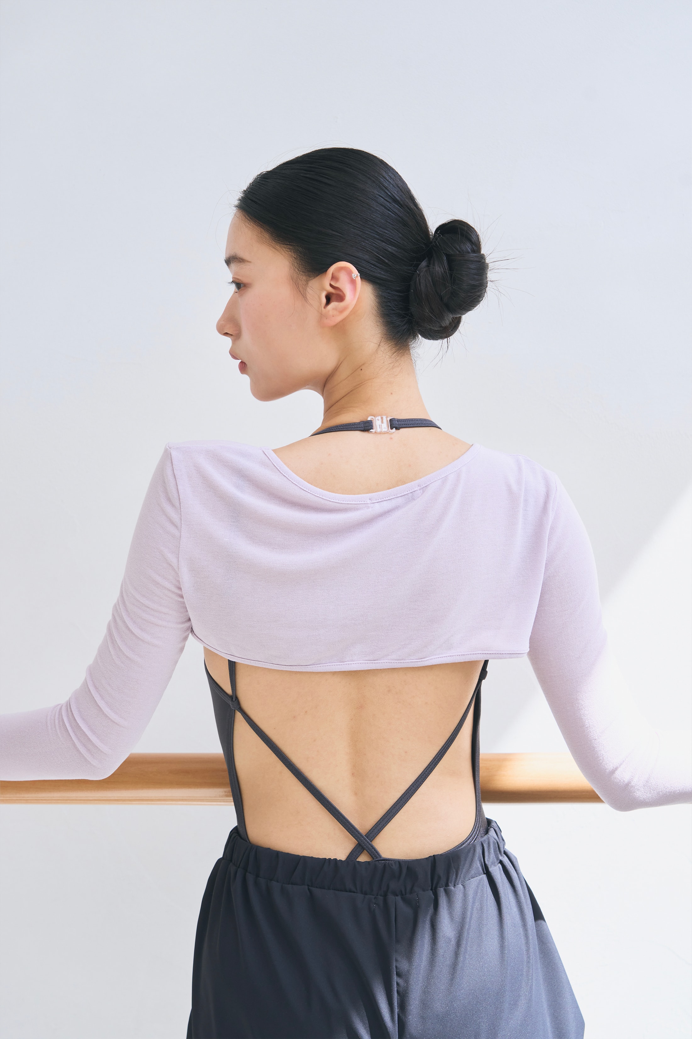 [Reorder]Contour Shrug _ Muted Lavender