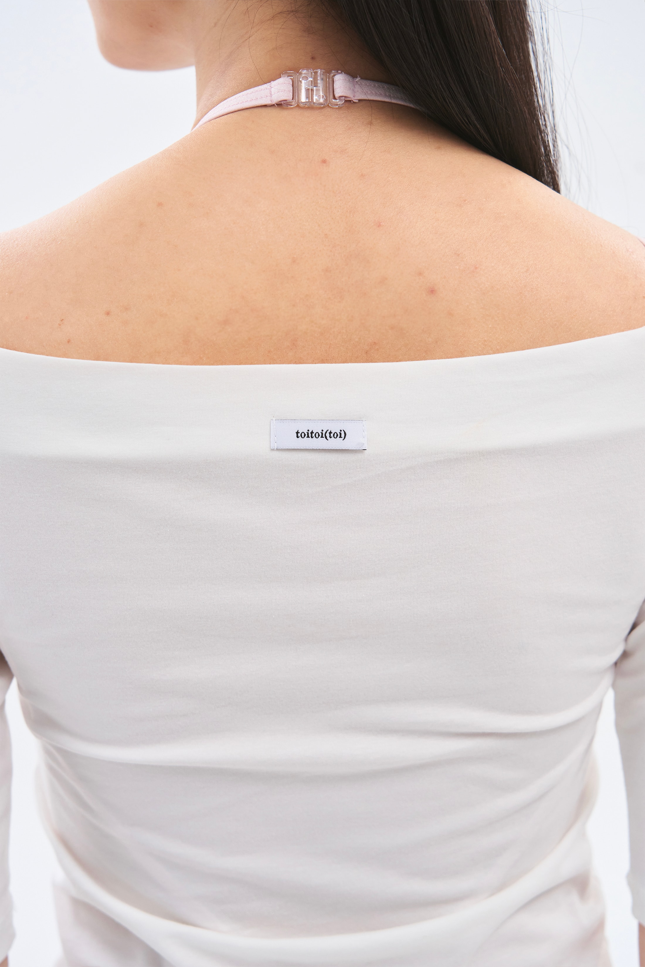 [3차 Reorder]Off Shoulder Tee _ Pure white