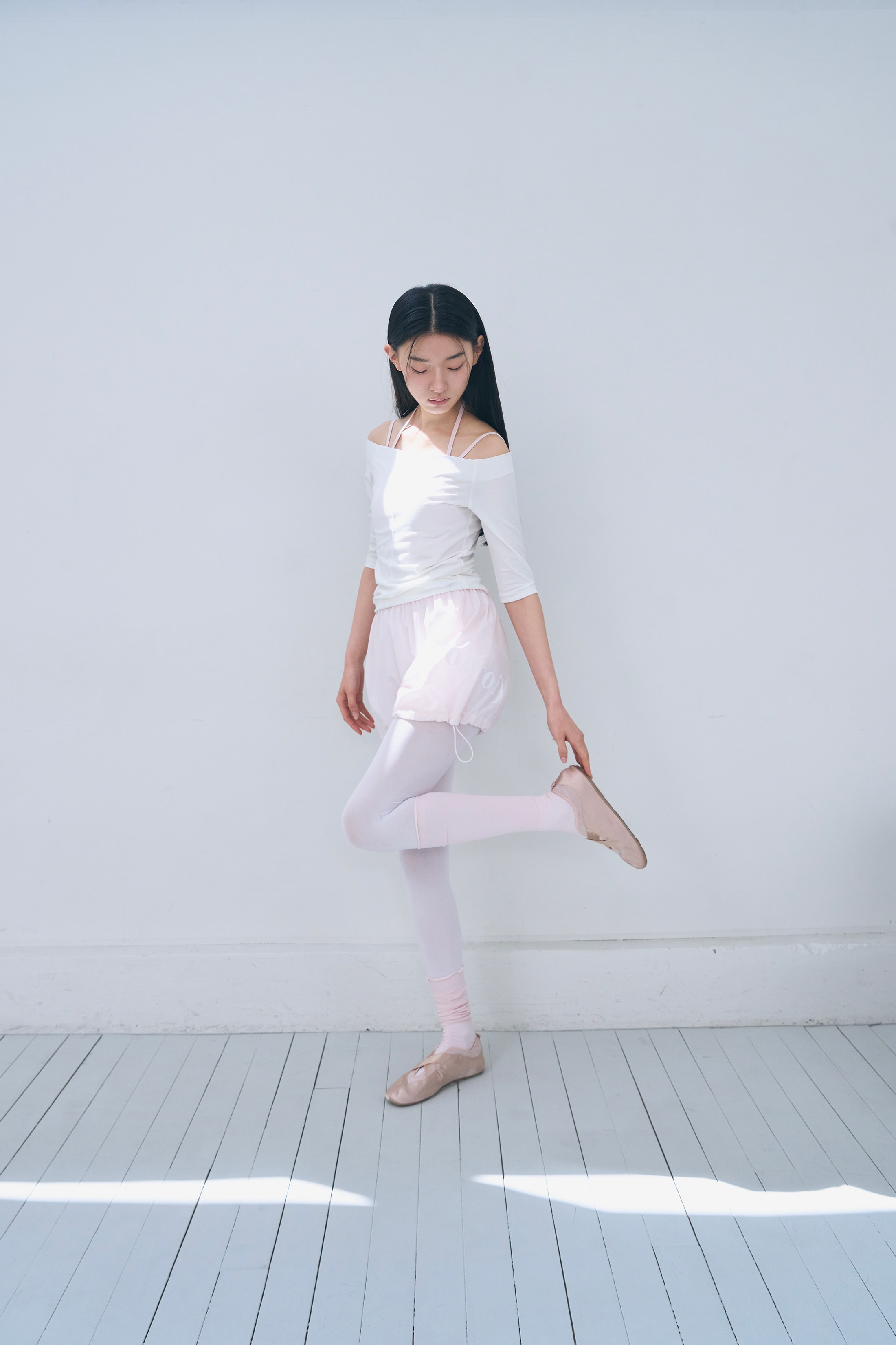 [3차 Reorder]Off Shoulder Tee _ Pure white