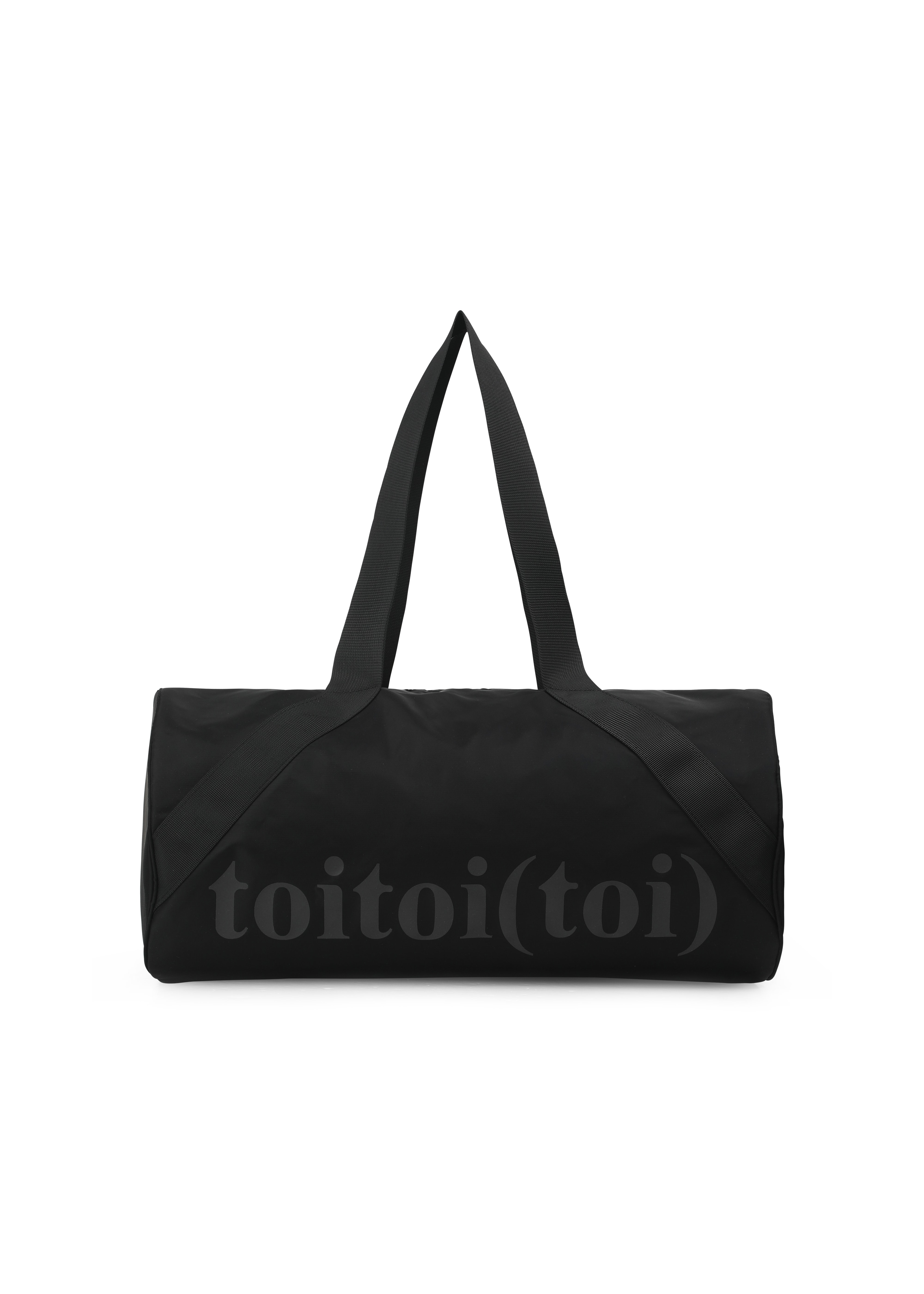 Slant Duffle Bag _ Black
