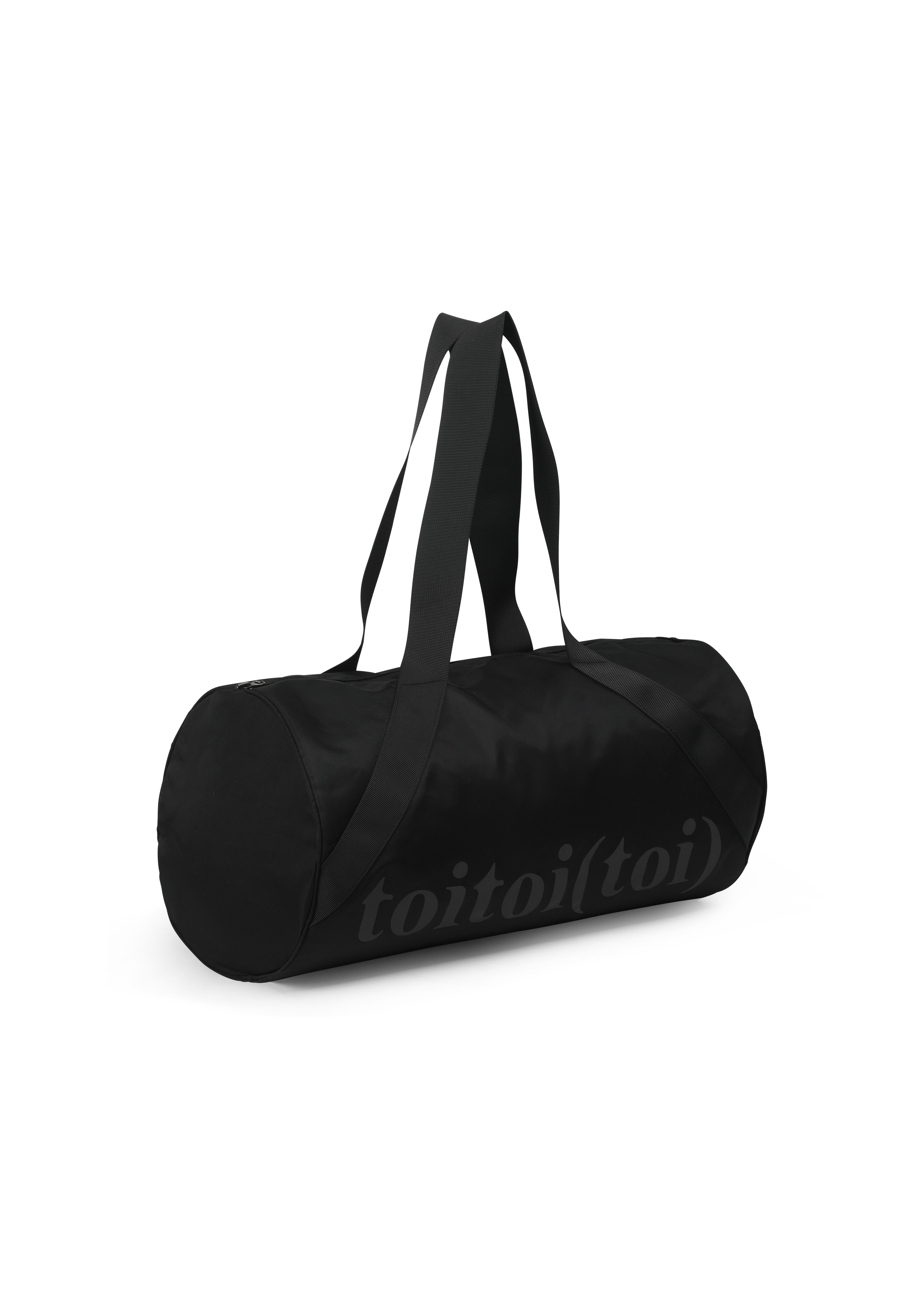 Slant Duffle Bag _ Black