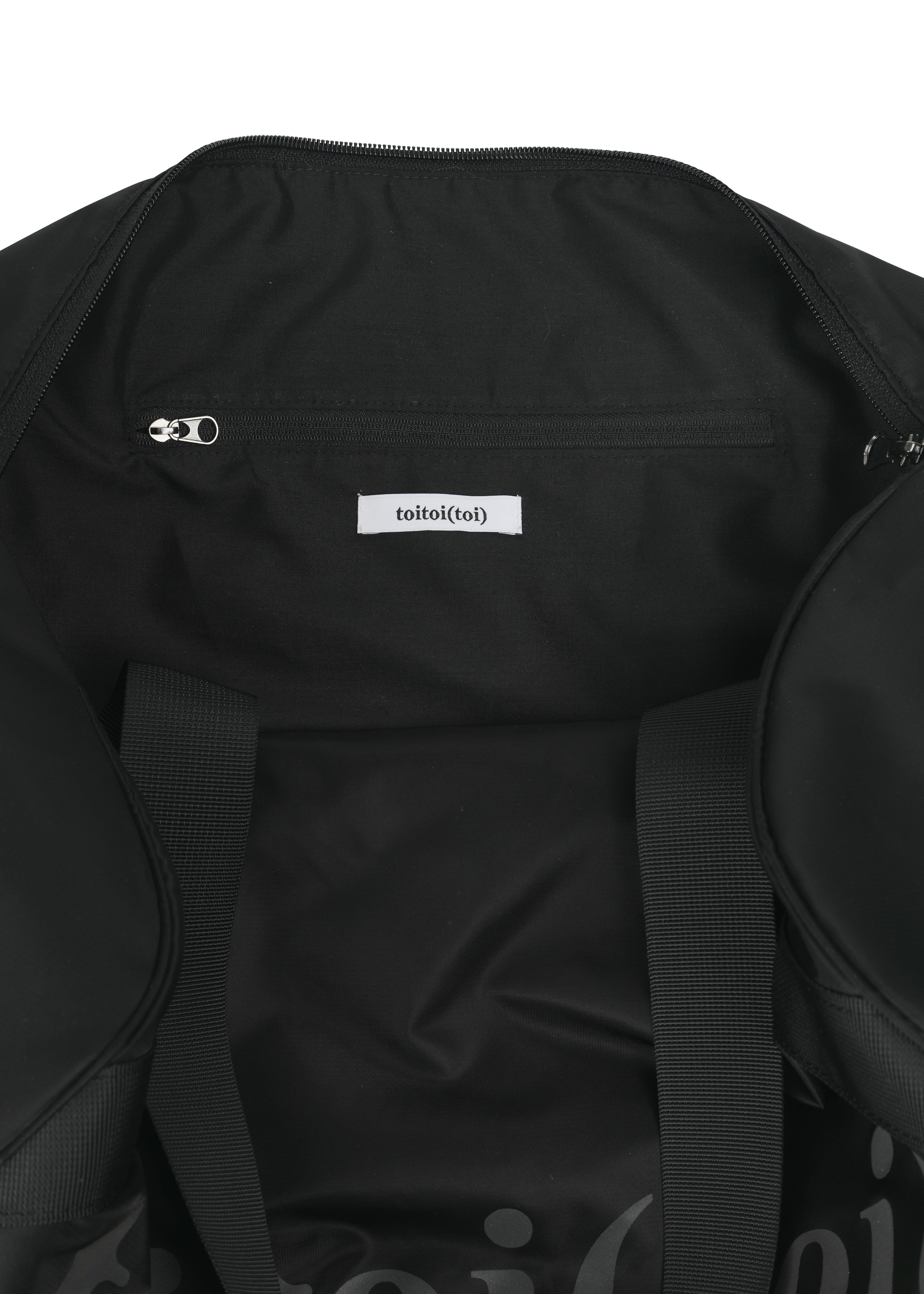 Slant Duffle Bag _ Black
