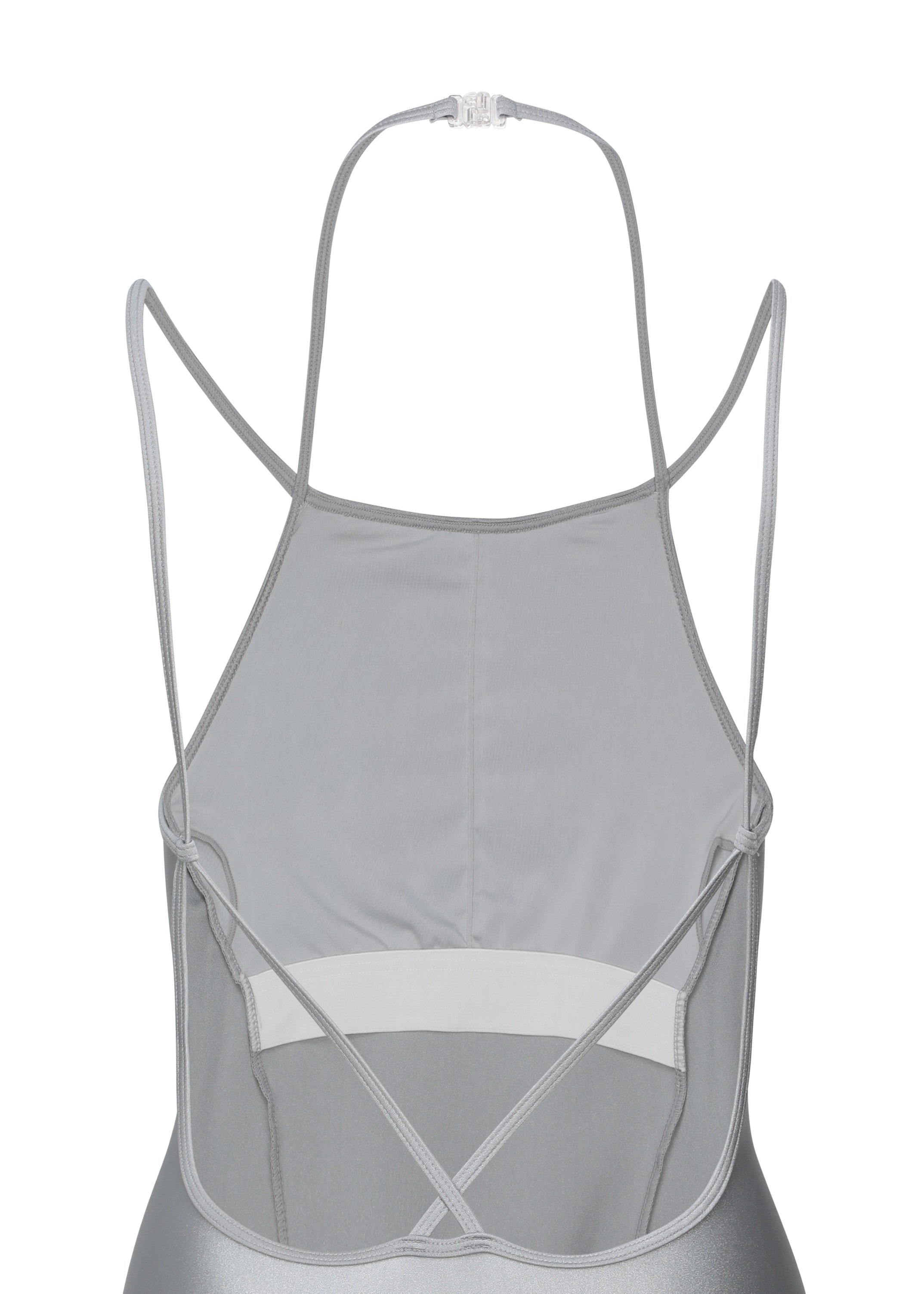 [Reorder]Double Strap Leotard _ Sage Silver