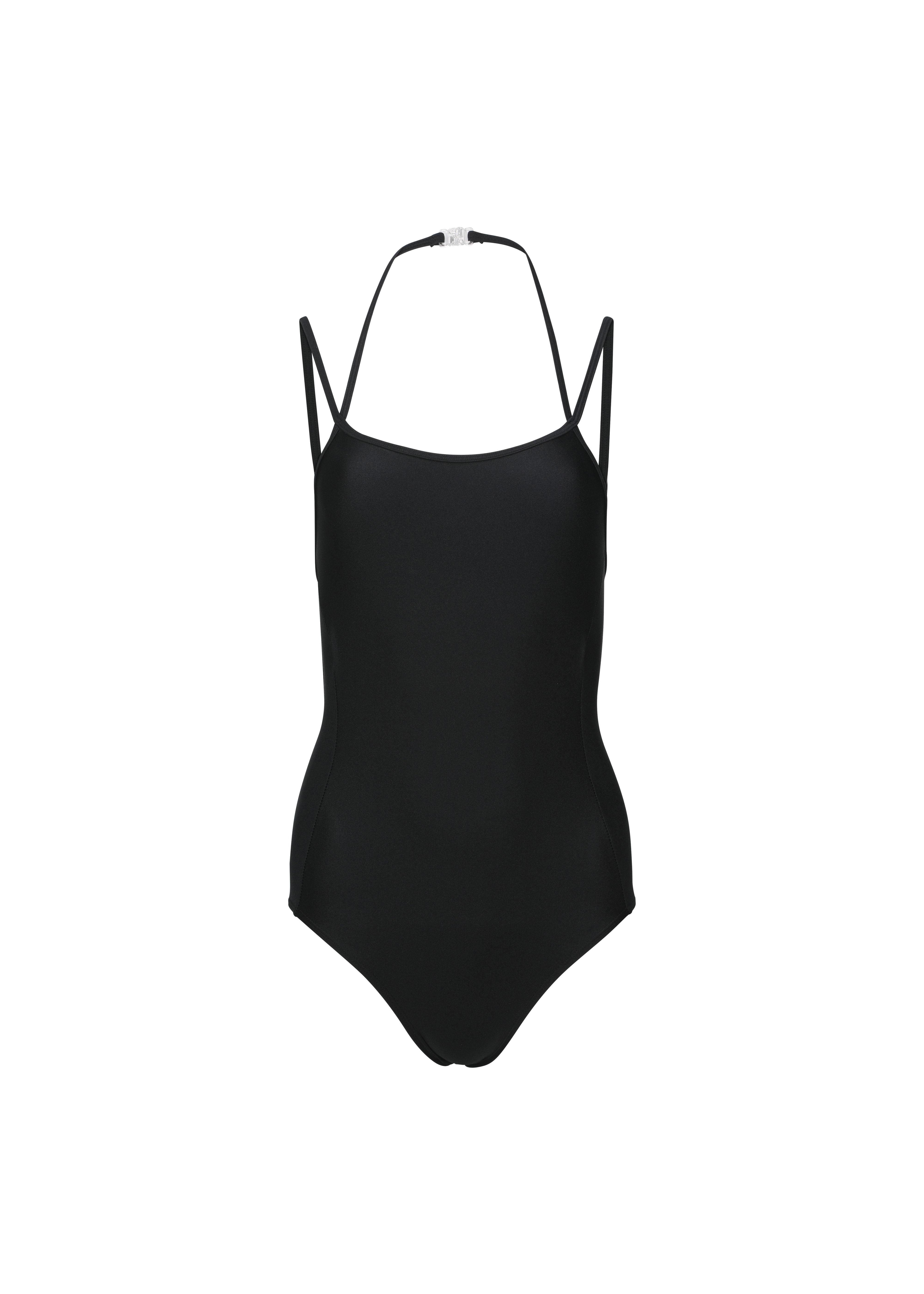 [Reorder]Double Strap Leotard _ Black