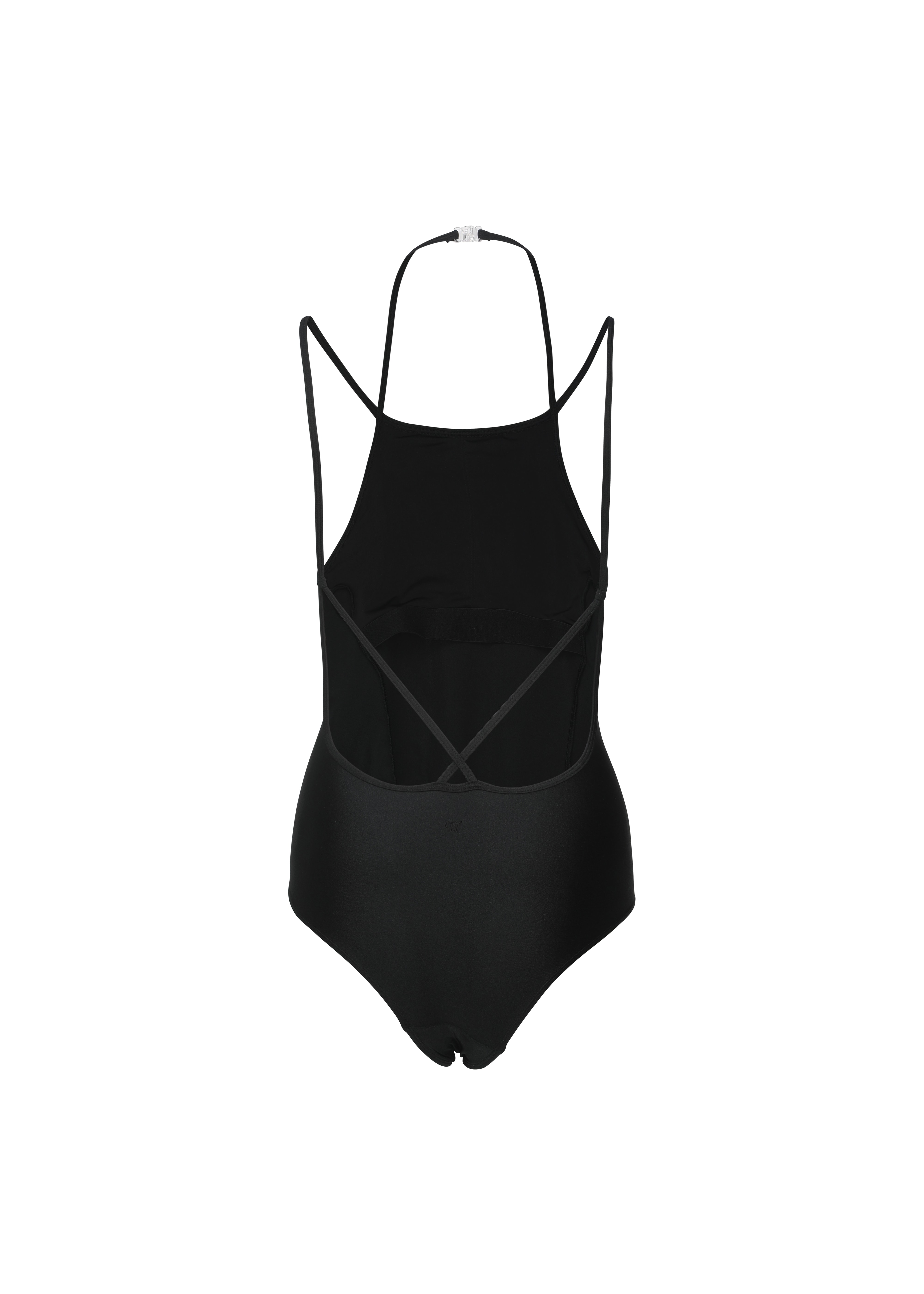 [Reorder]Double Strap Leotard _ Black