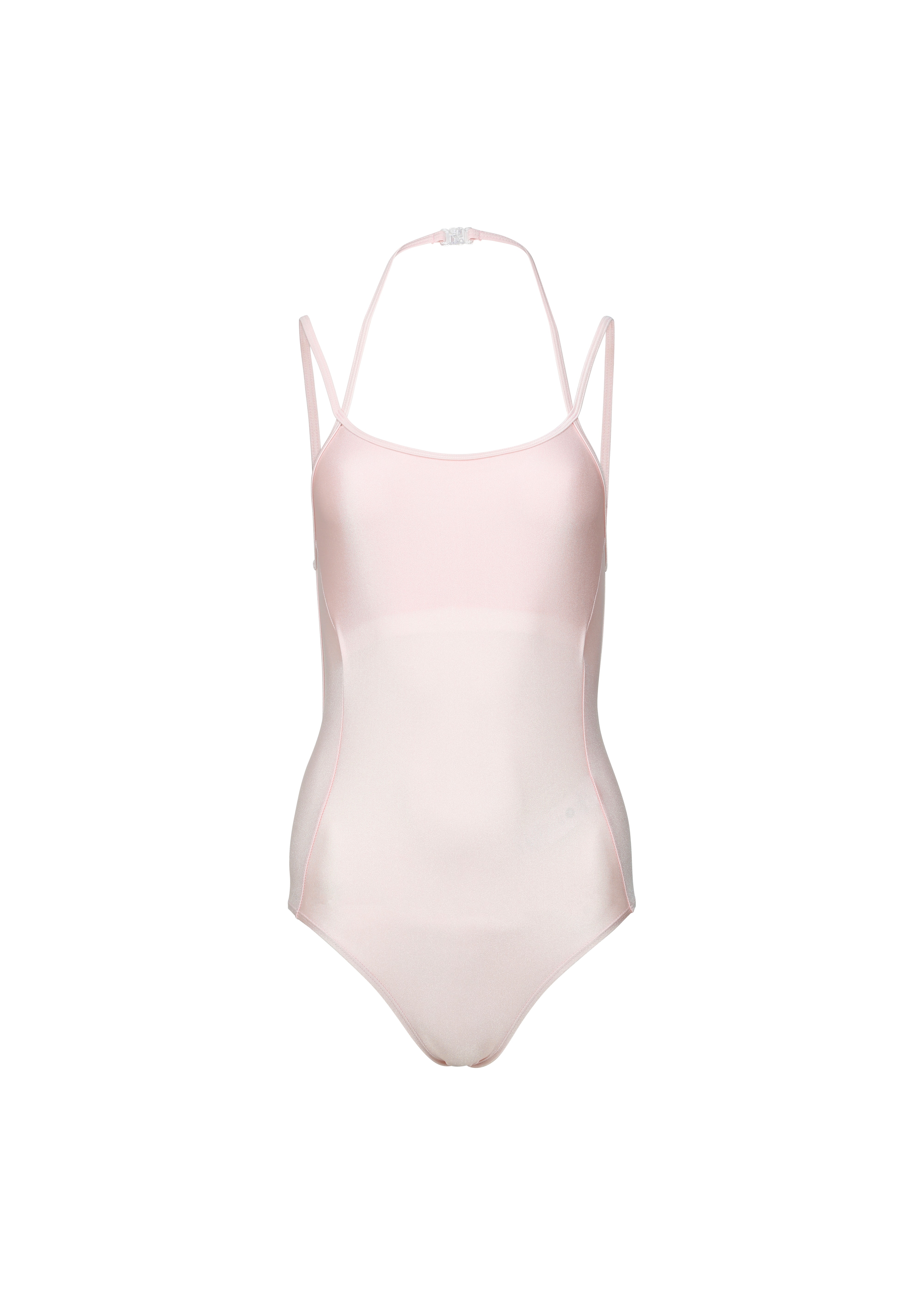 [Reorder]Double Strap Leotard _ Shiny Pink