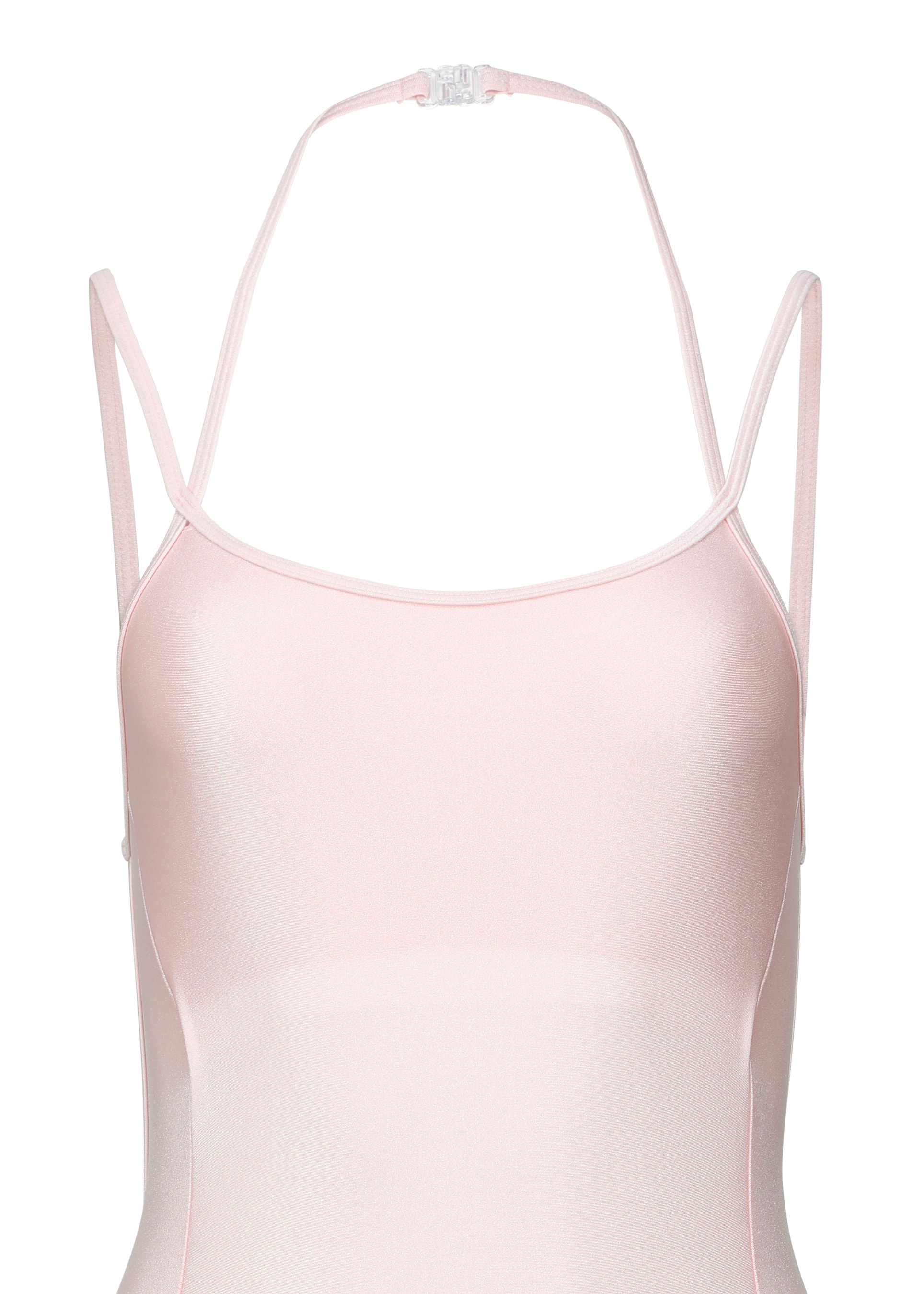 [Reorder]Double Strap Leotard _ Shiny Pink
