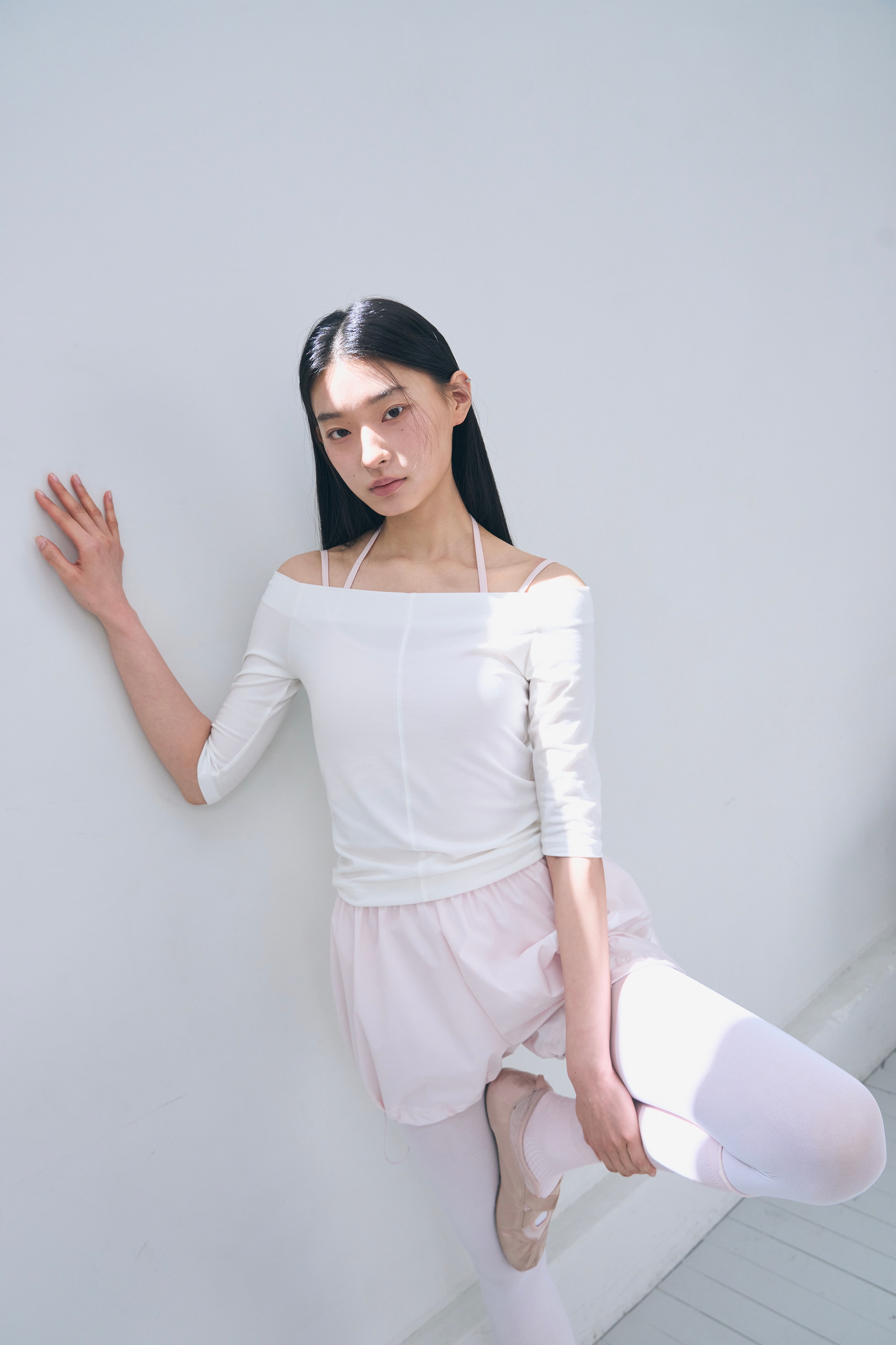 [3차 Reorder]Off Shoulder Tee _ Pure white