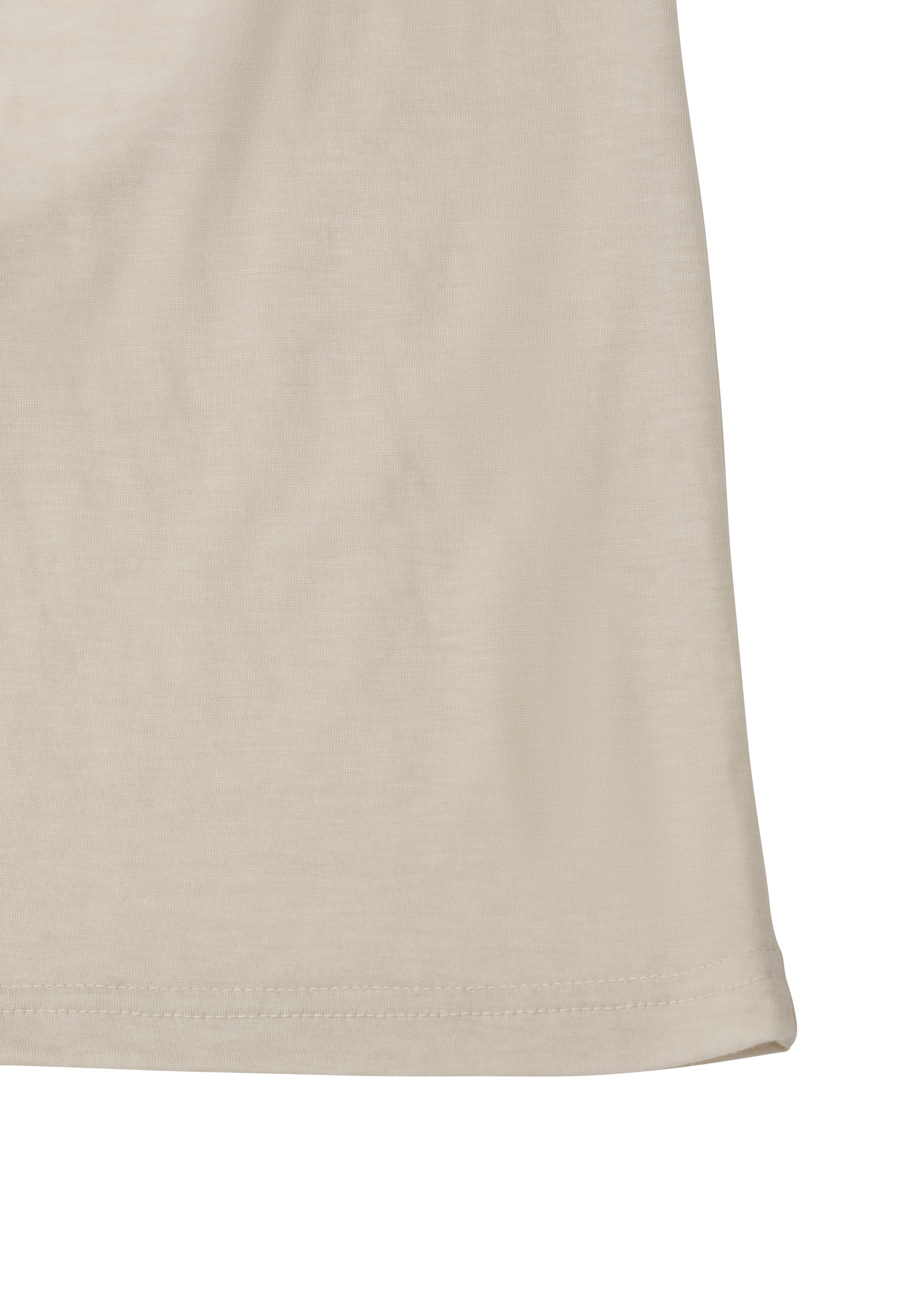 [3차 Reorder]Backless Finger hole Tee _ Warm Beige