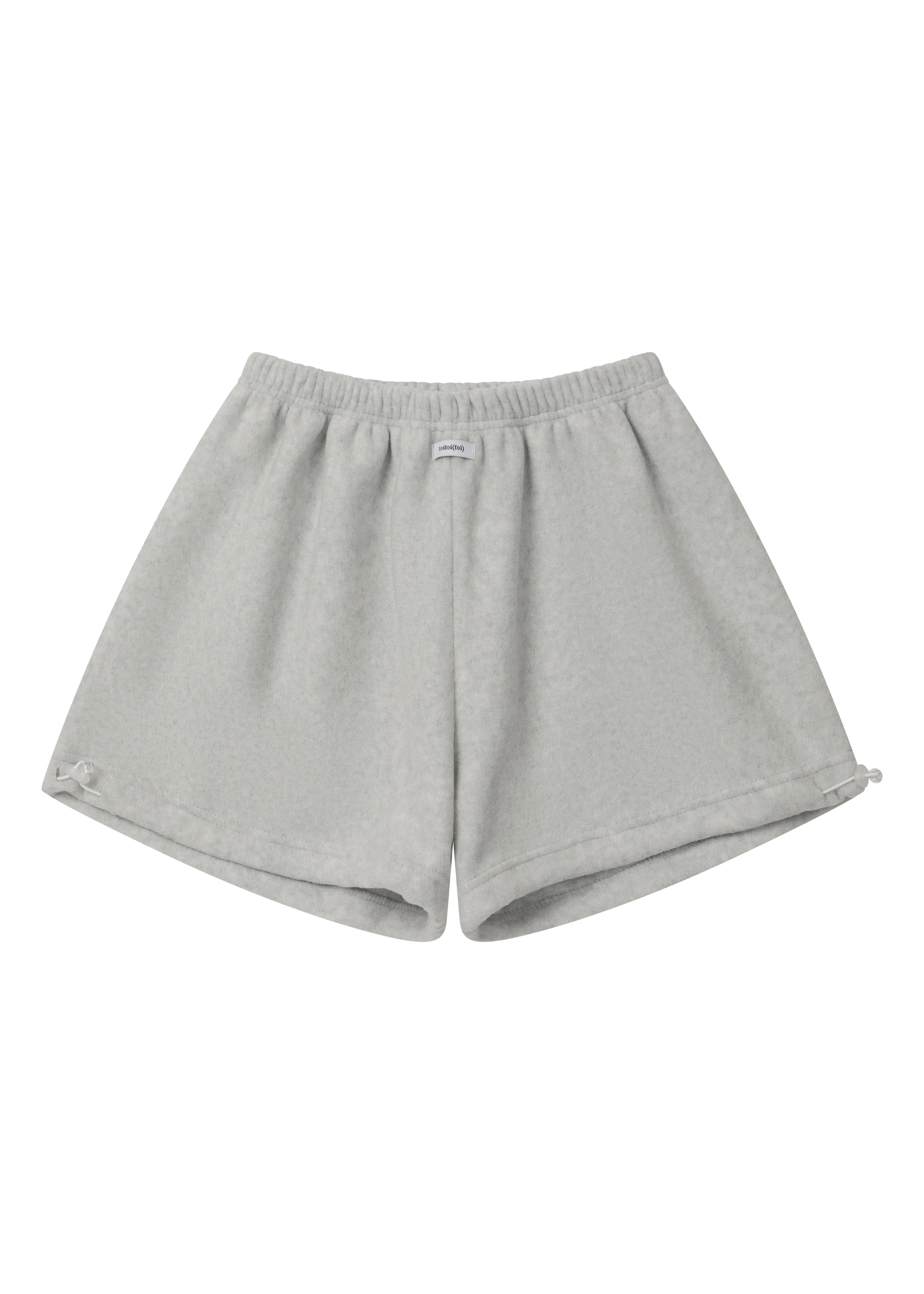 {4차 Reorder 10월 1주차 순차예약발송] Fleece Puff shorts _Cloud Melange