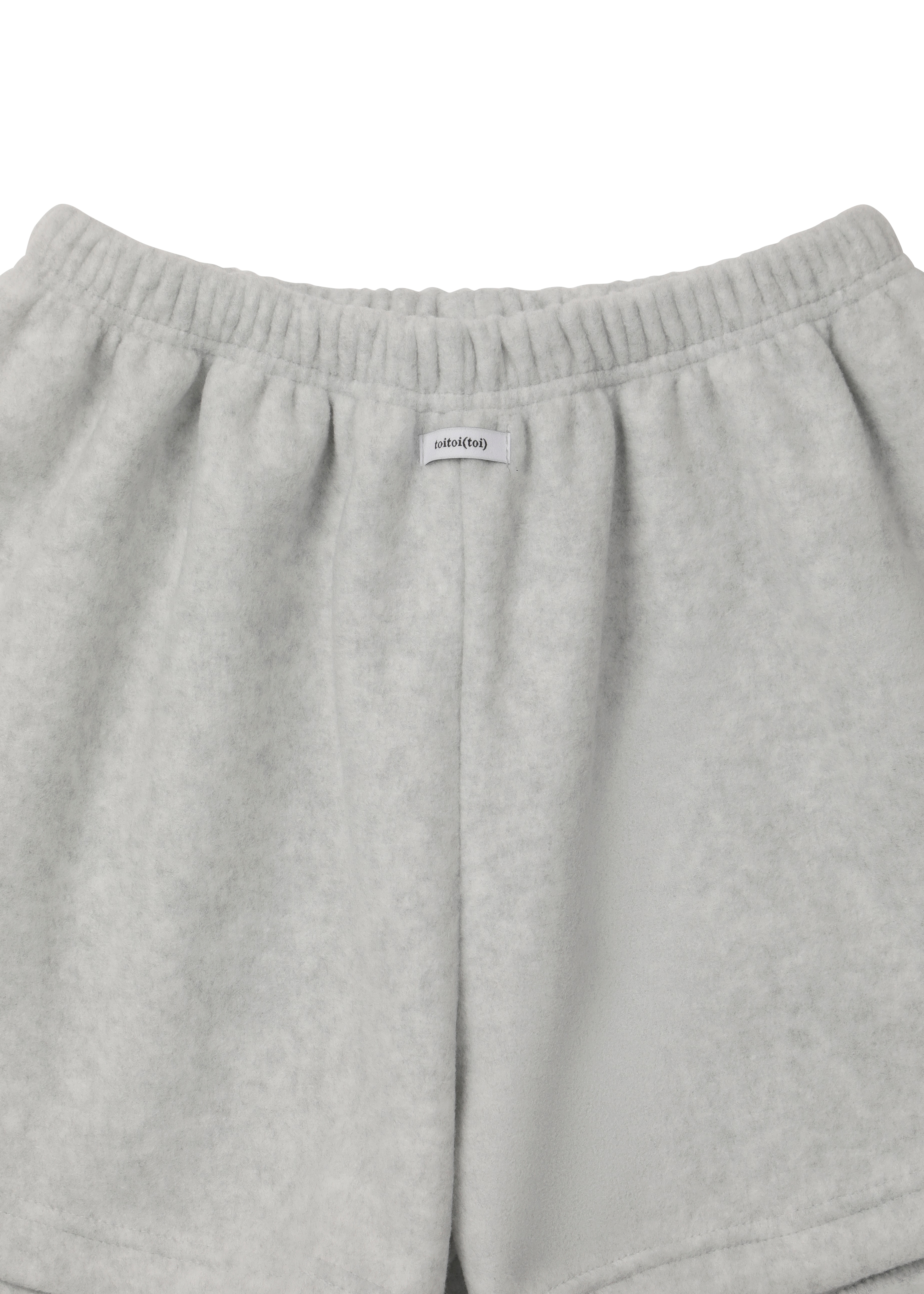 {4차 Reorder 10월 1주차 순차예약발송] Fleece Puff shorts _Cloud Melange