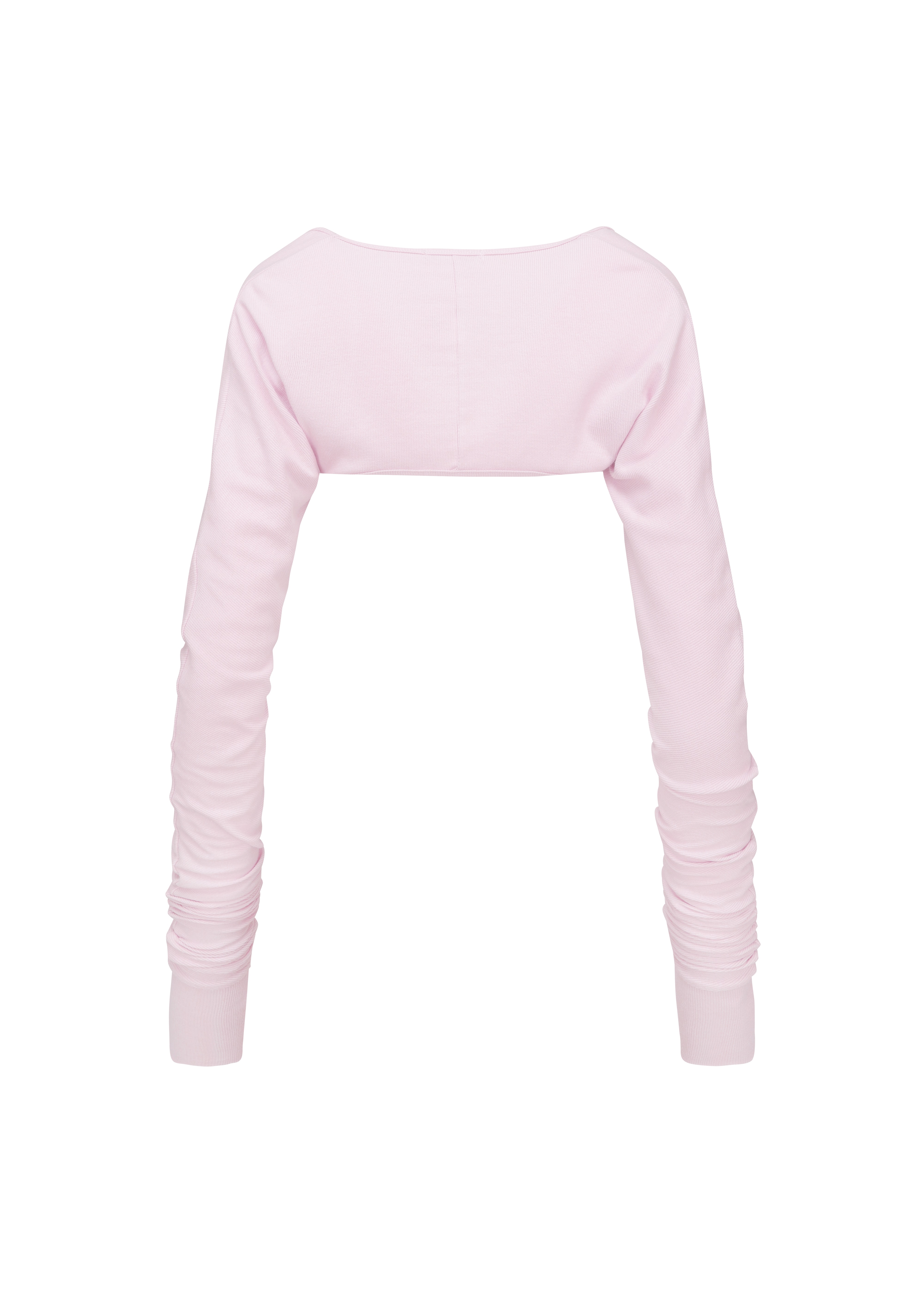 New Extra Long Sleeve Shrug _ Barbie Pink