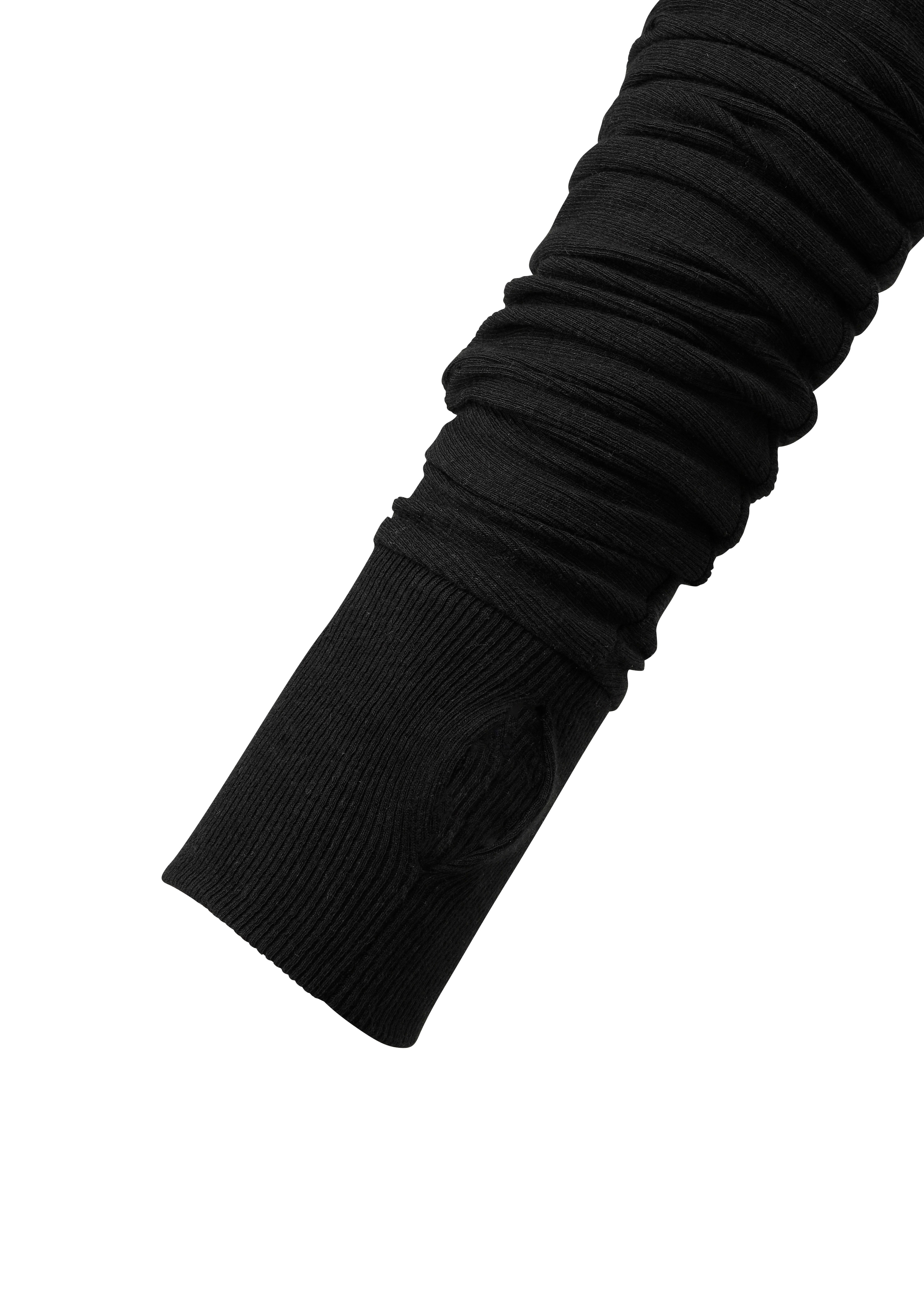 New Extra Long Sleeve Shrug _ Black