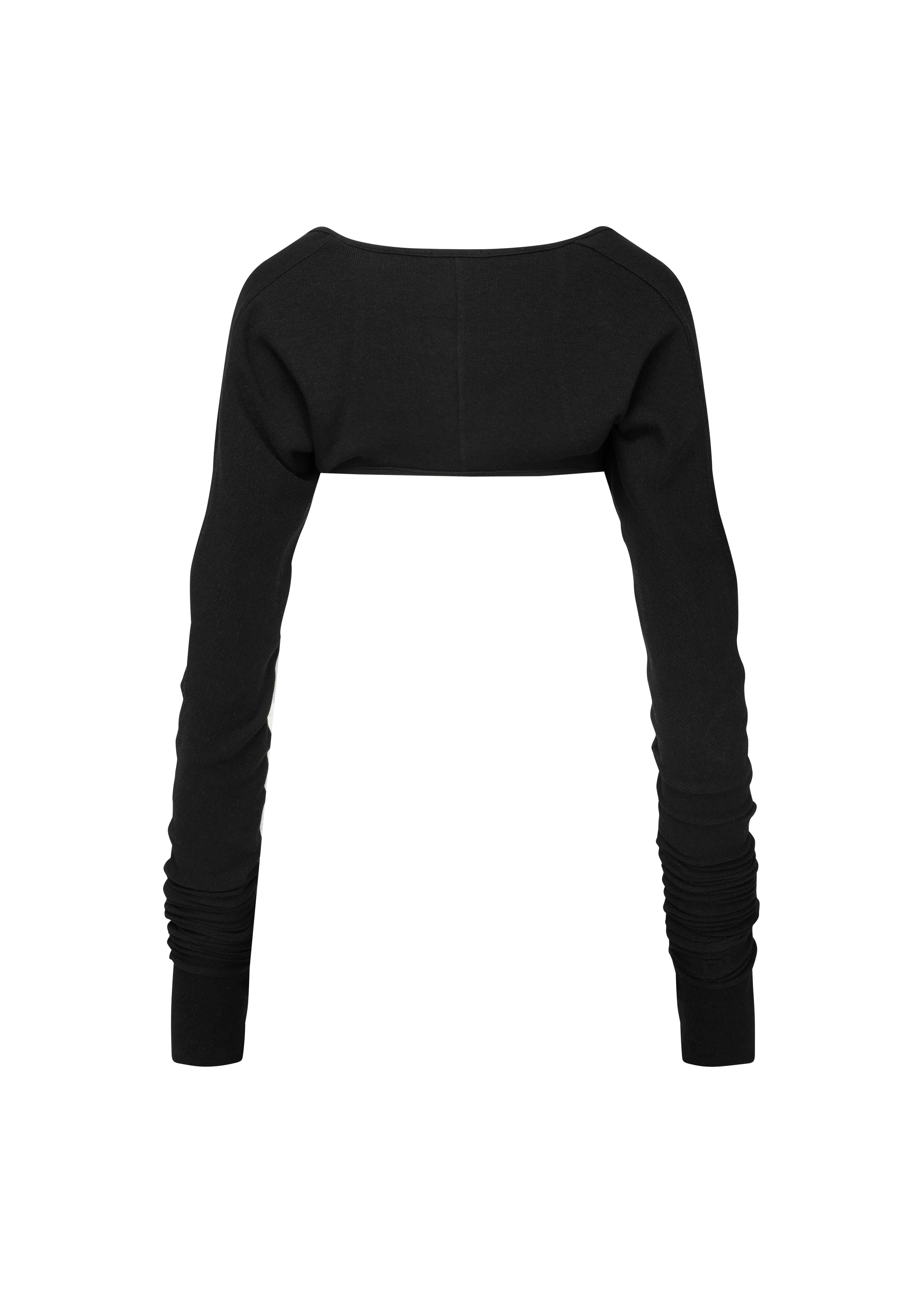 New Extra Long Sleeve Shrug _ Black