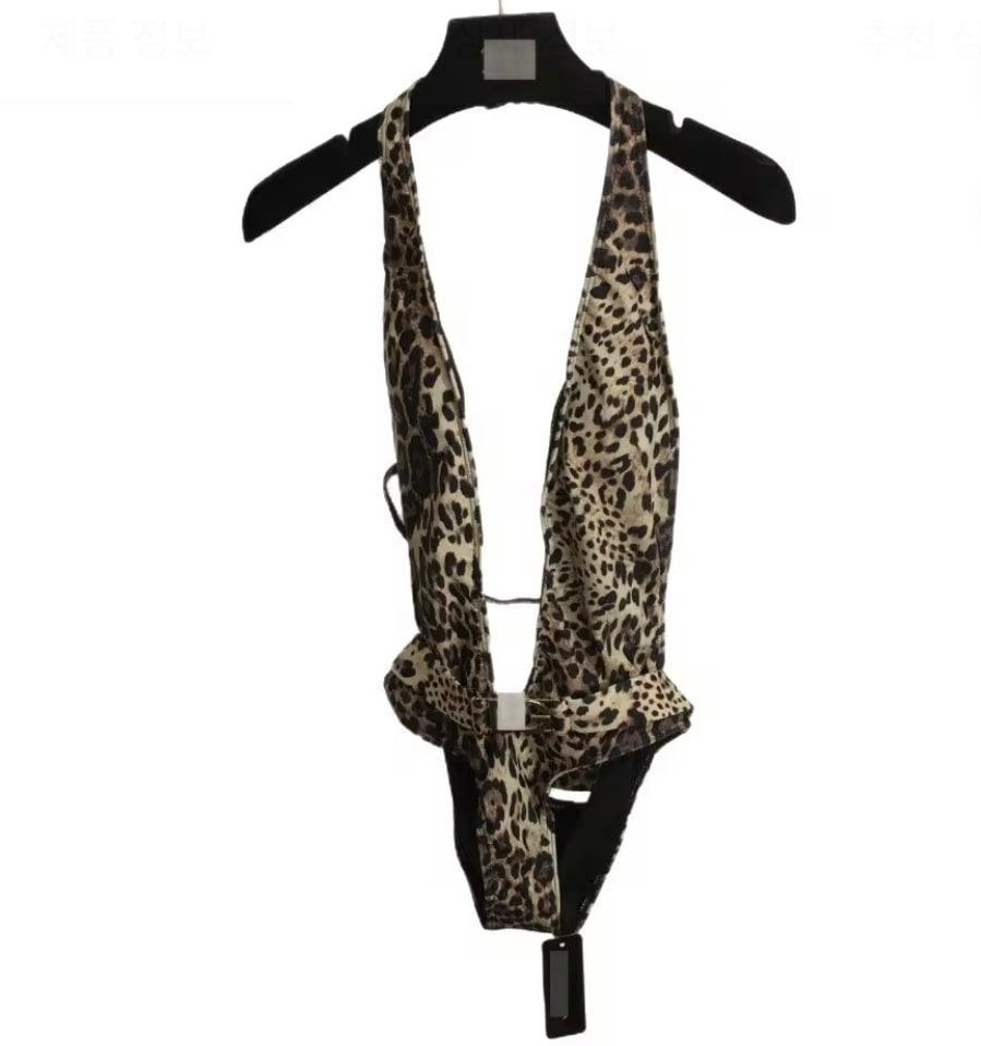 Premium Leopard Swimsuit 02( 2 color )
