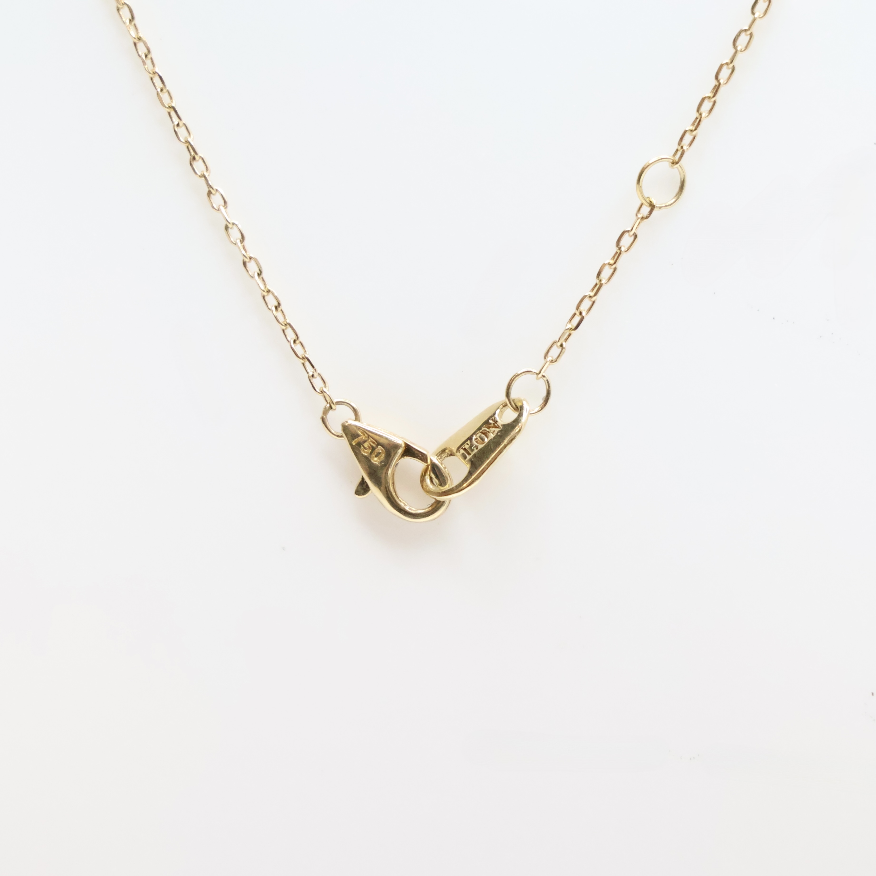 SIX DIAMONDS NECKLACE (natural diamonds)