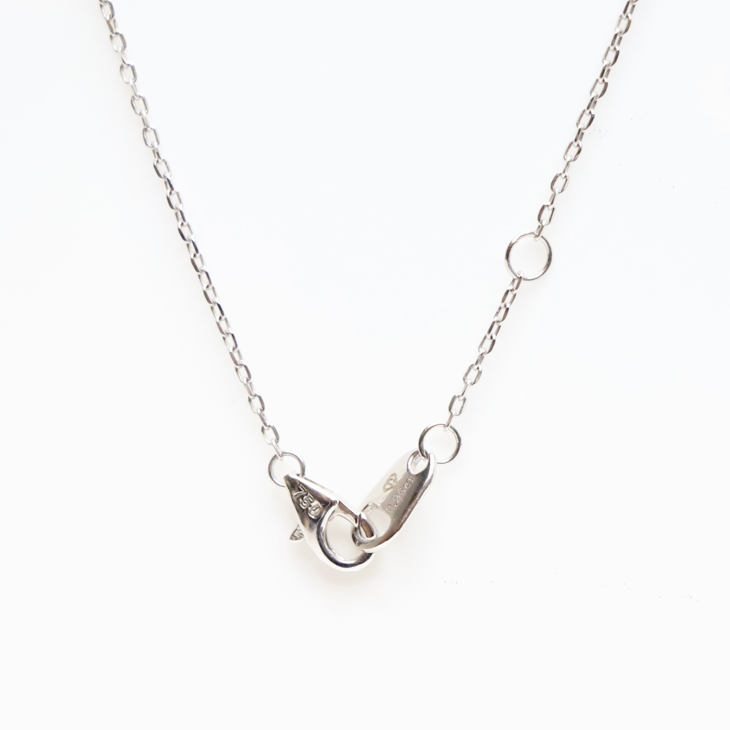 SIX DIAMONDS NECKLACE (natural diamonds)